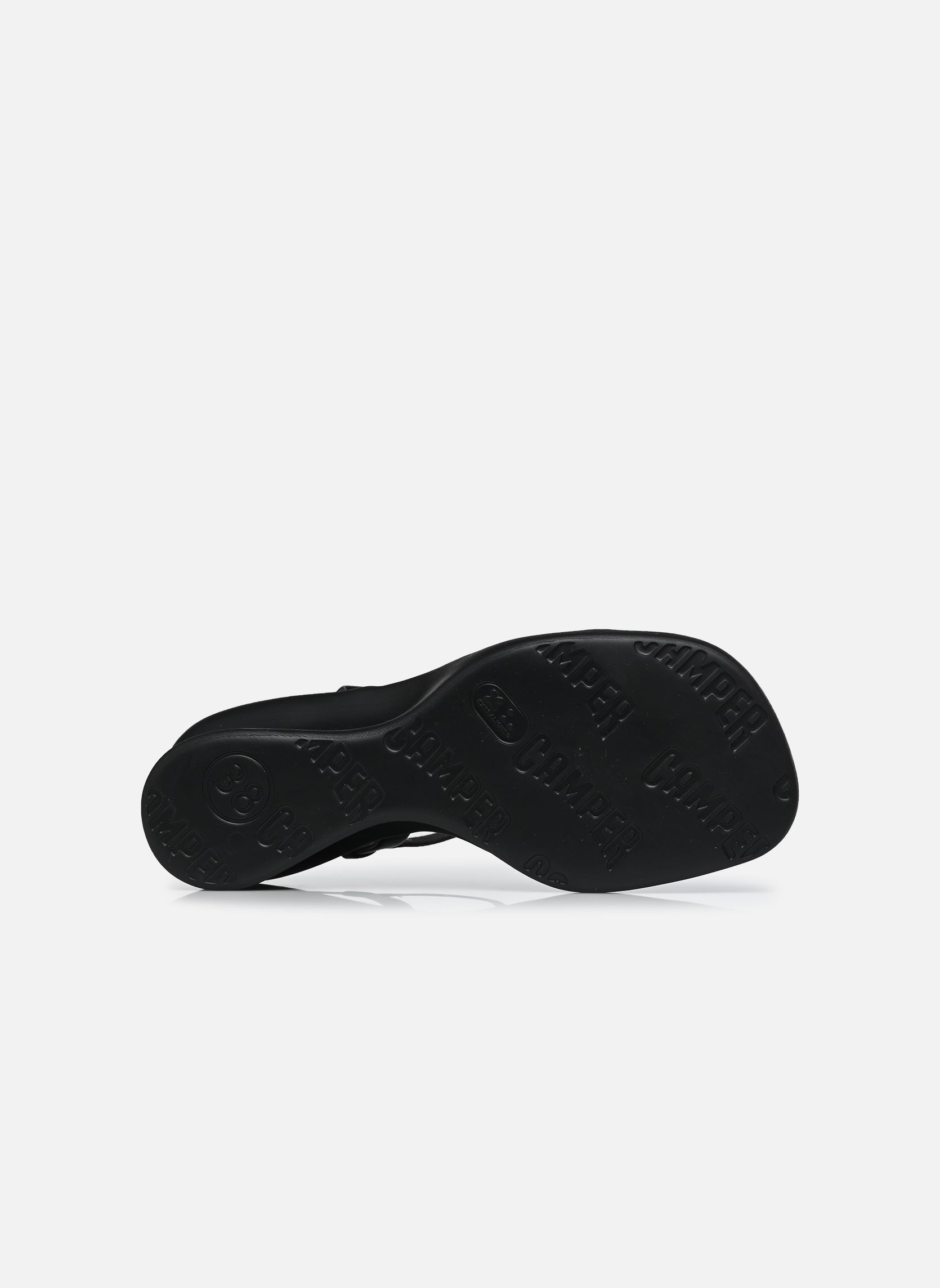 Sandales compensées et plateformes Lousie K201916 femme noir Camper Sandales compensées et plateformes Lousie K201916 femme noir Ultrasoft Negro
