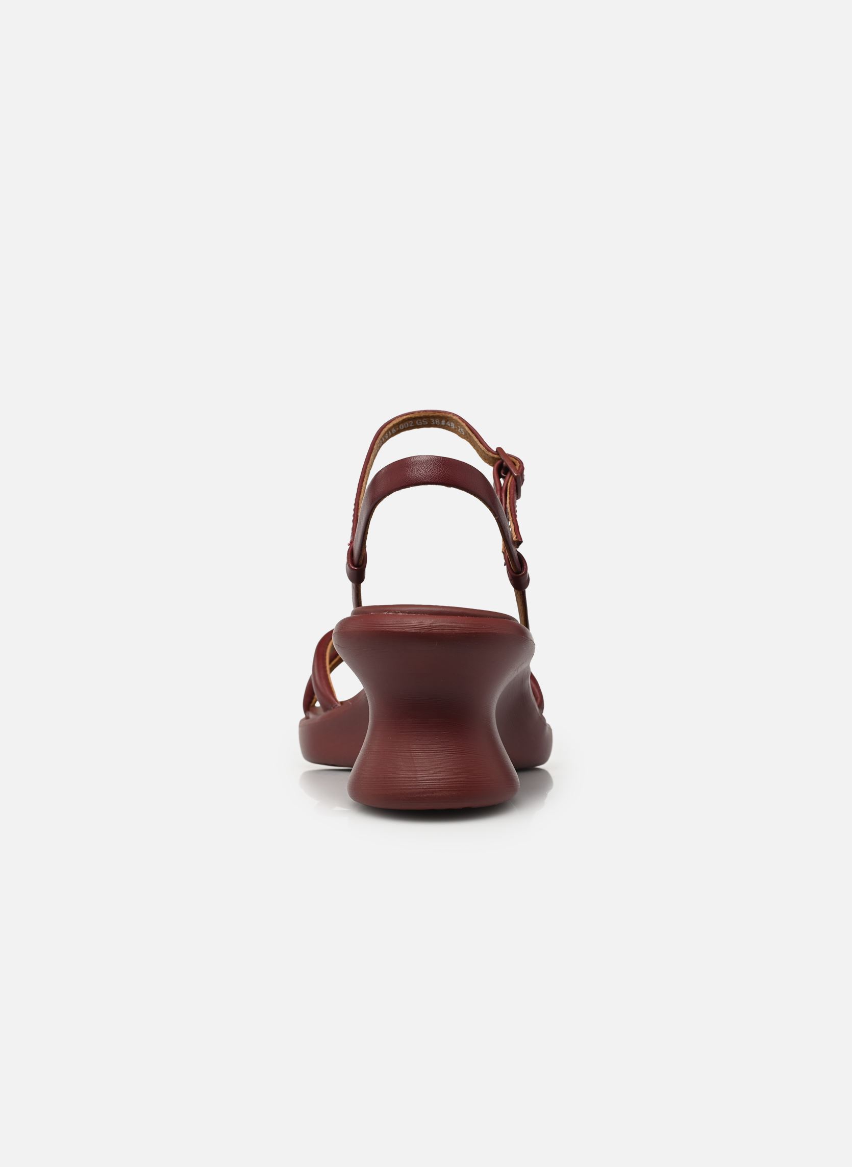 Sandalen met sleehak en plateau Lousie K201916 dames bordeaux Camper Sandalen met sleehak en plateau Lousie K201916 dames bordeaux Ultrasoft Garnet