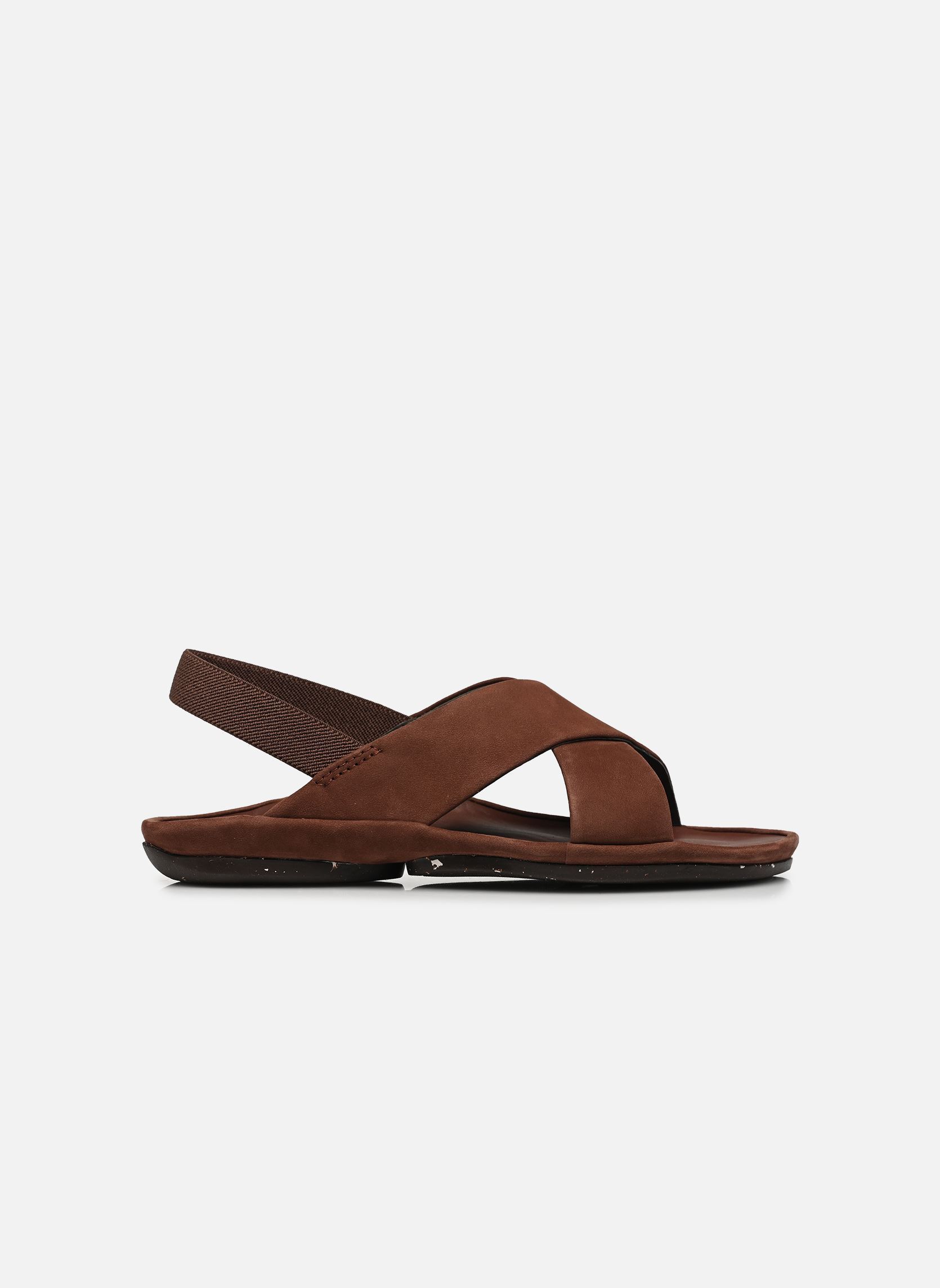 Flache Sandalen Isla Ry K201926 damen braun Camper Flache Sandalen Isla Ry K201926 damen braun LARA COLA