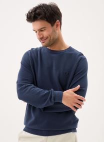 Sweats Pique Stitch Jumper homme bleu Fred Perry Sweats Pique Stitch Jumper homme bleu Dark Airforce