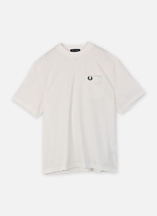 Fred Perry T-shirts met korte mouwen Pocket Detail T-Shirt heren wit