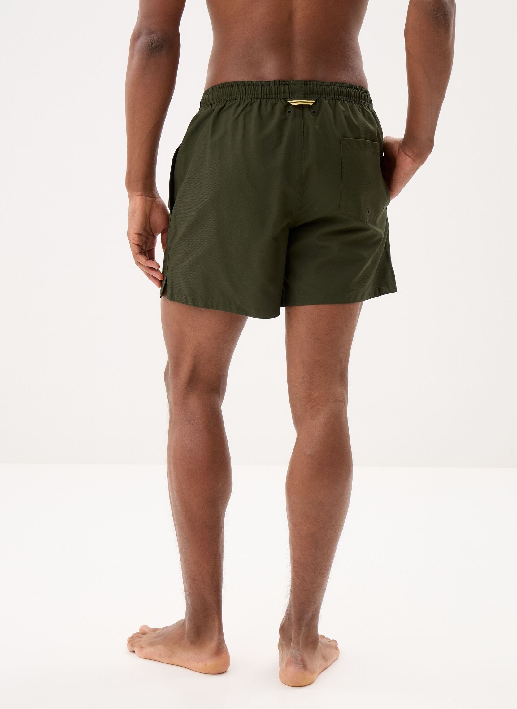 Zwemshorts Swimshorts heren groen Fred Perry Zwemshorts Swimshorts heren groen Hunting green