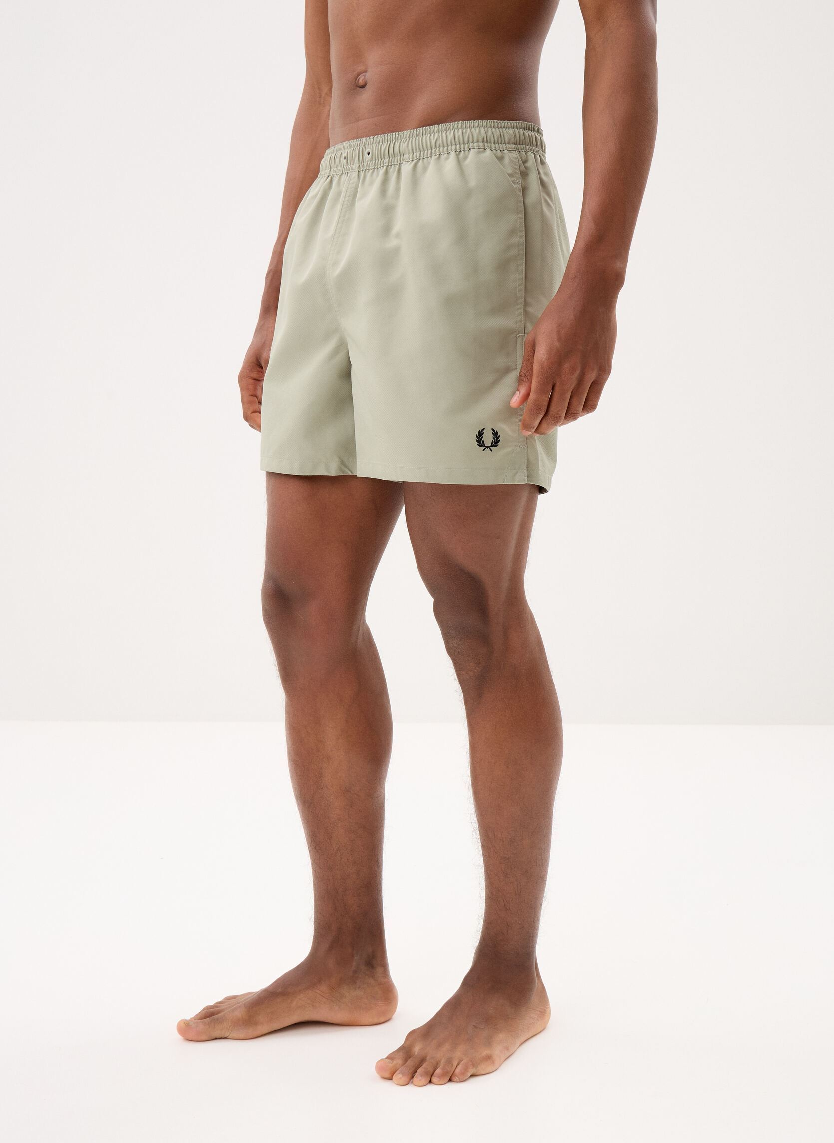 Badeshorts Swimshorts herren beige Fred Perry Badeshorts Swimshorts herren beige Seagrass