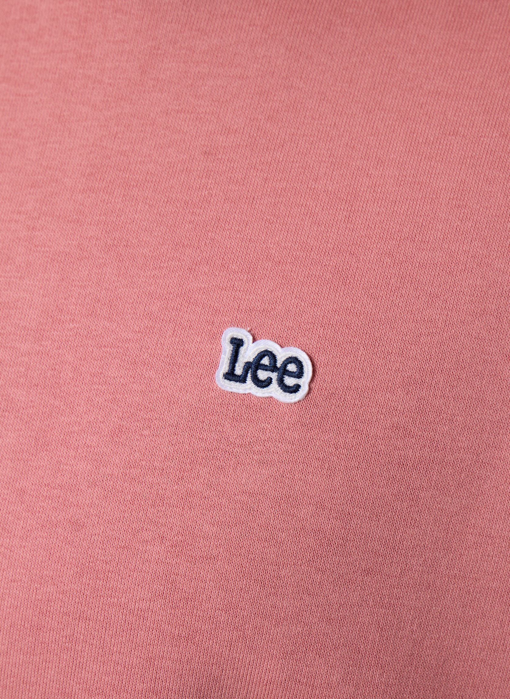 Sweats Patch Crew Sws homme rose Lee Sweats Patch Crew Sws homme rose MALLORY