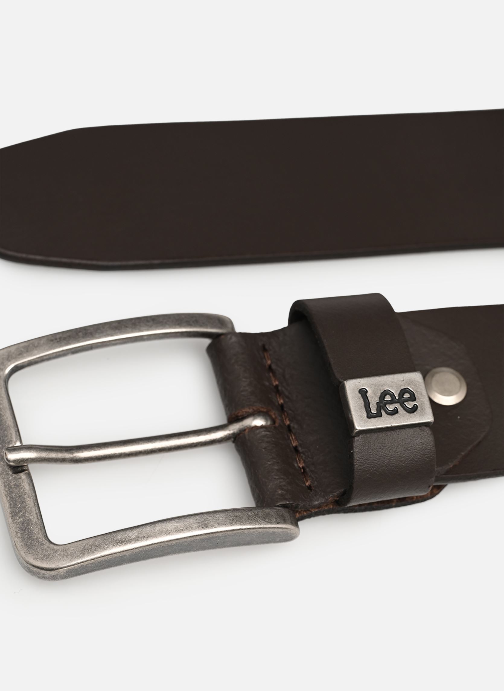 Ceintures Small Logo Belt homme marron Lee Ceintures Small Logo Belt homme marron DARK BROWN