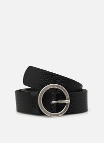 Riemen Round Buckle Belt dames zwart