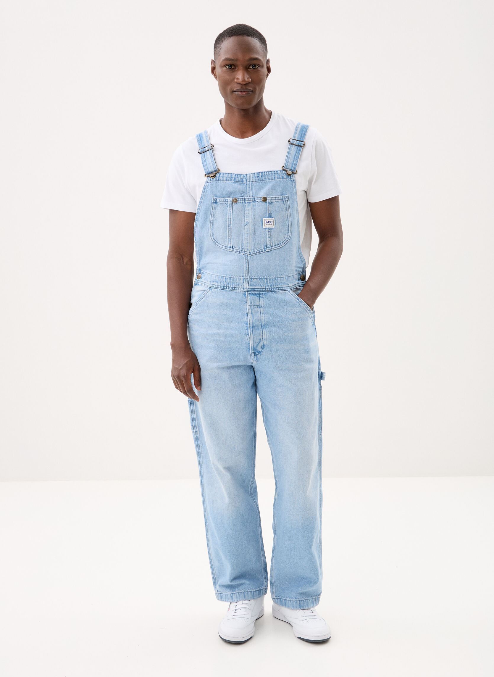 Hosen Workwear Bib herren blau Lee Hosen Workwear Bib herren blau JUST ME