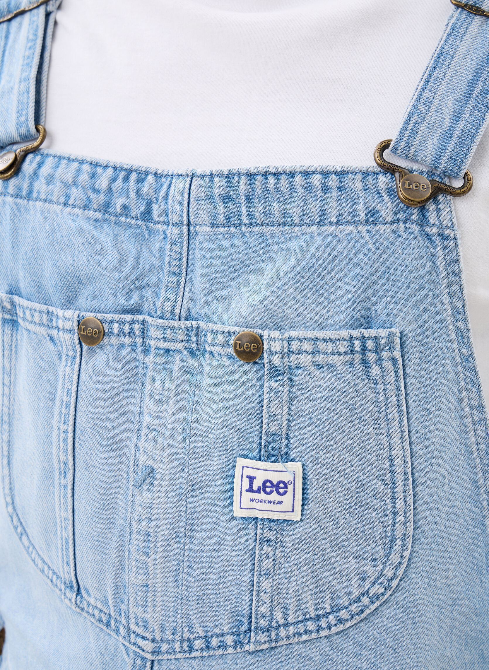 Hosen Workwear Bib herren blau Lee Hosen Workwear Bib herren blau JUST ME
