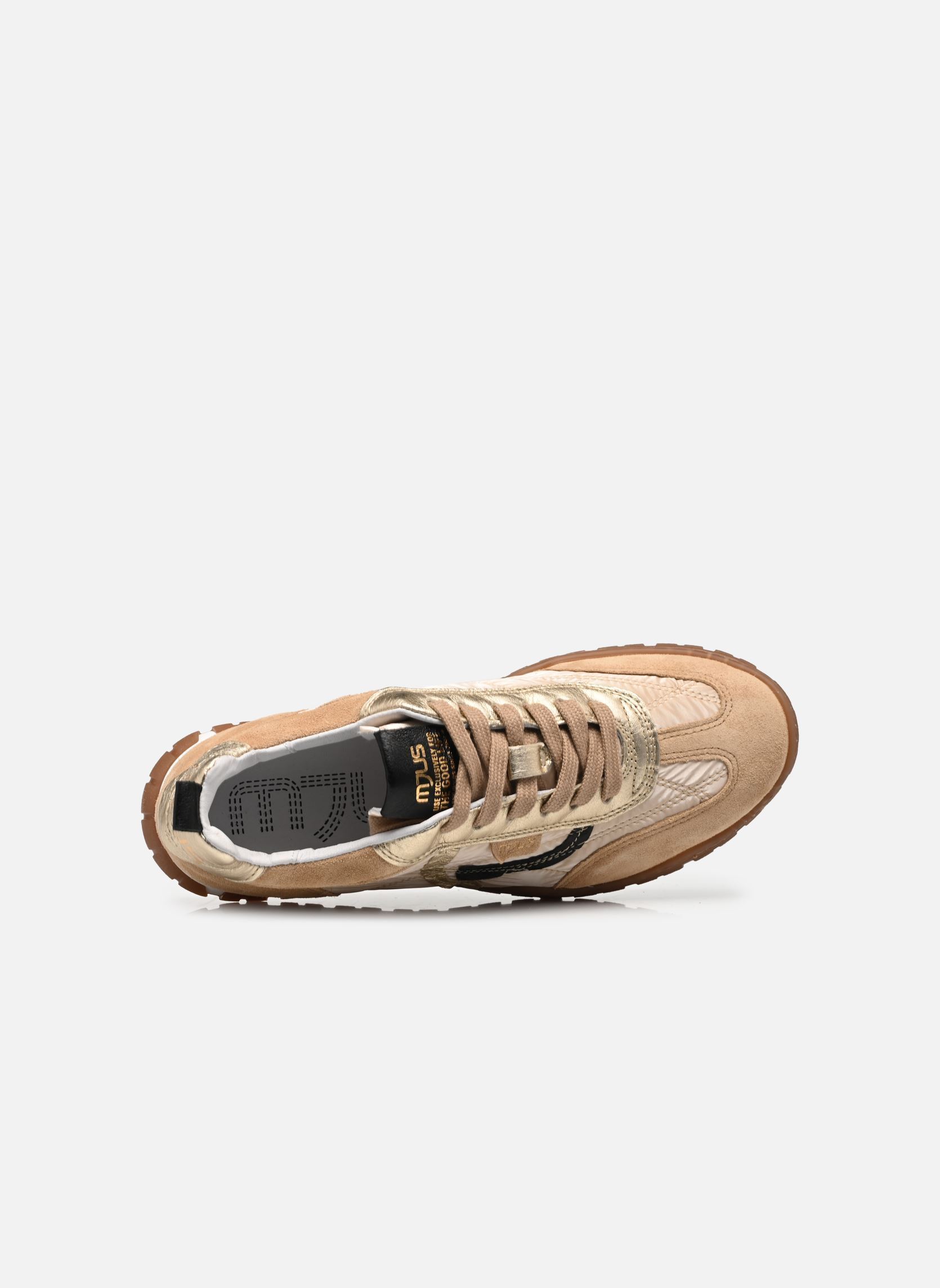 Sneaker N06107 damen beige Mjus Sneaker N06107 damen beige AVENA+CAMEL+PLATINO+NERO