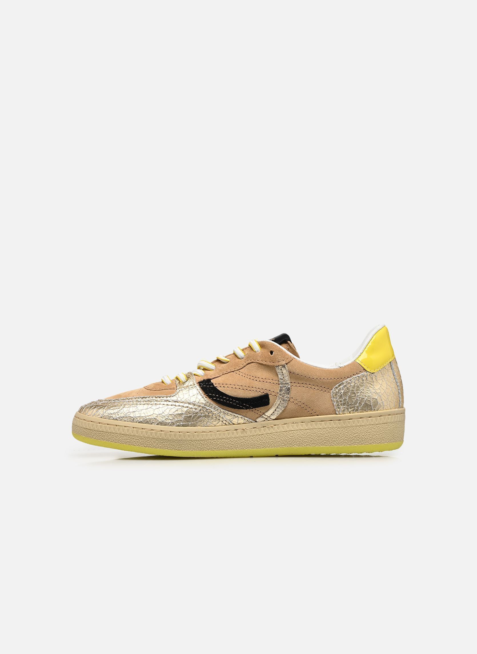 Baskets N11114 femme or et bronze Mjus Baskets N11114 femme or et bronze PLATINO+AVENA+PLATINO+GIALLO+N