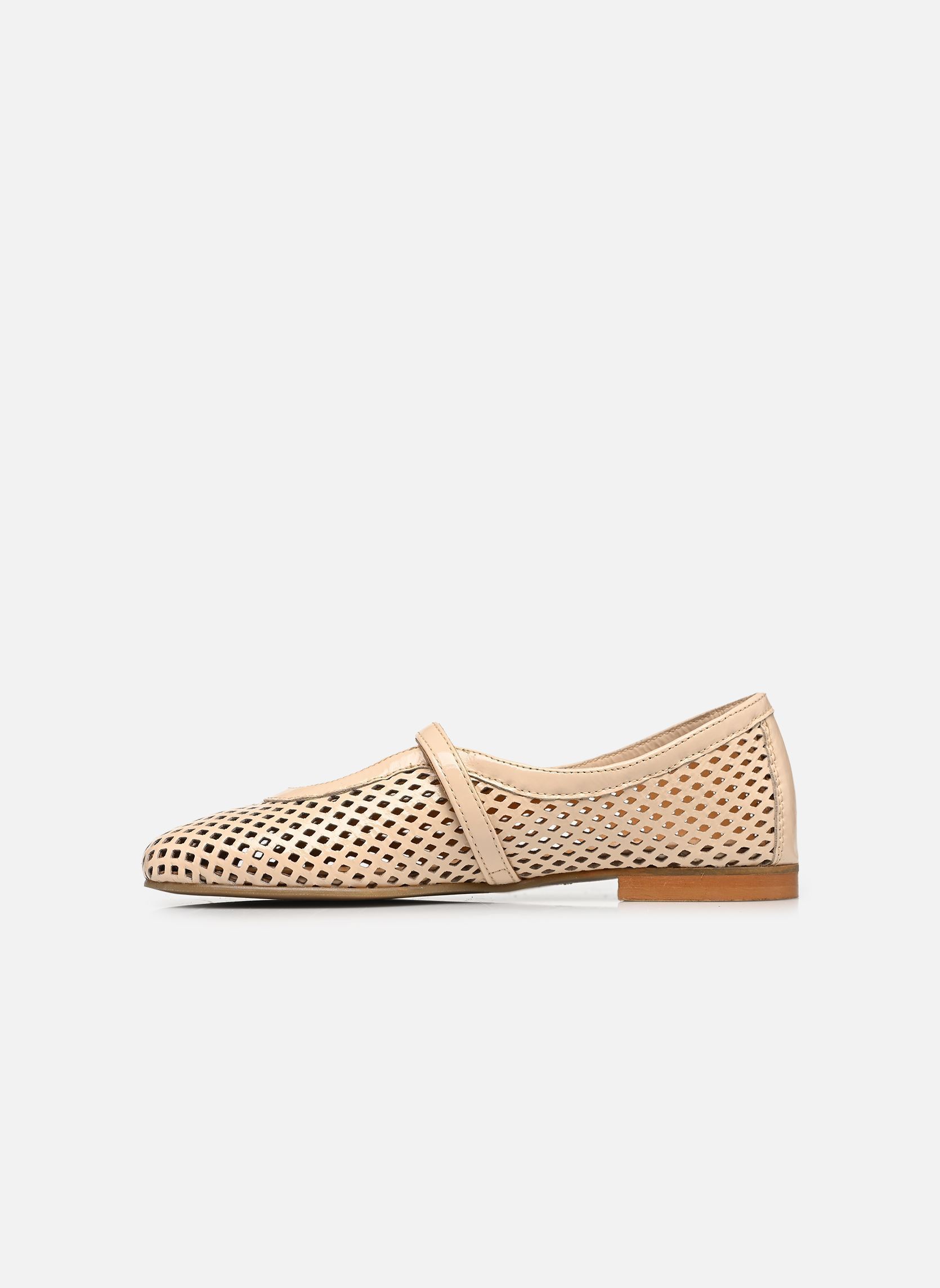 Ballerines classiques N15106 femme beige Mjus Ballerines classiques N15106 femme beige BEIGE+BEIGE