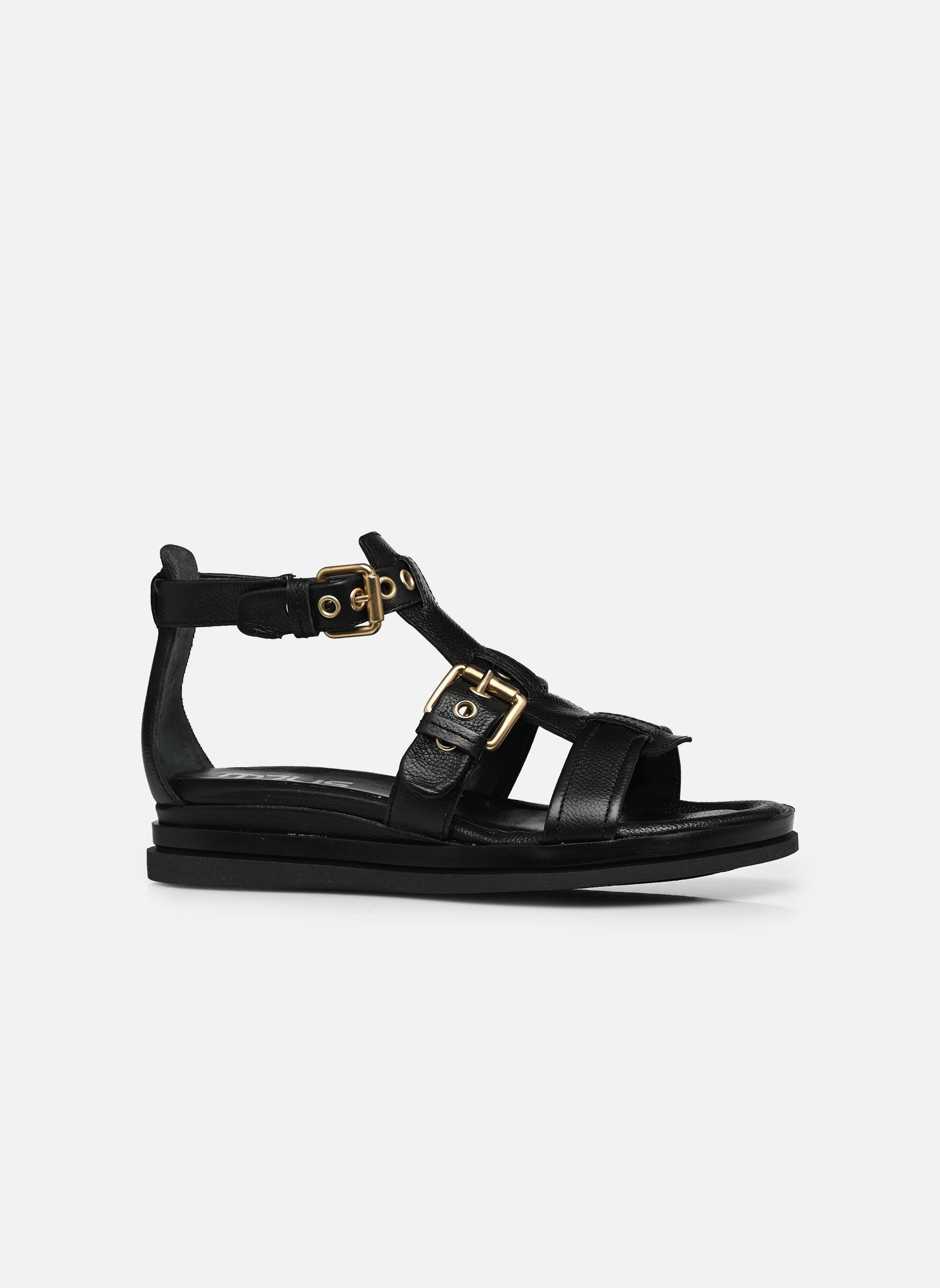 Sandalias y plataformas de cuña N14006 mujer negro Mjus Sandalias y plataformas de cuña N14006 mujer negro Nero