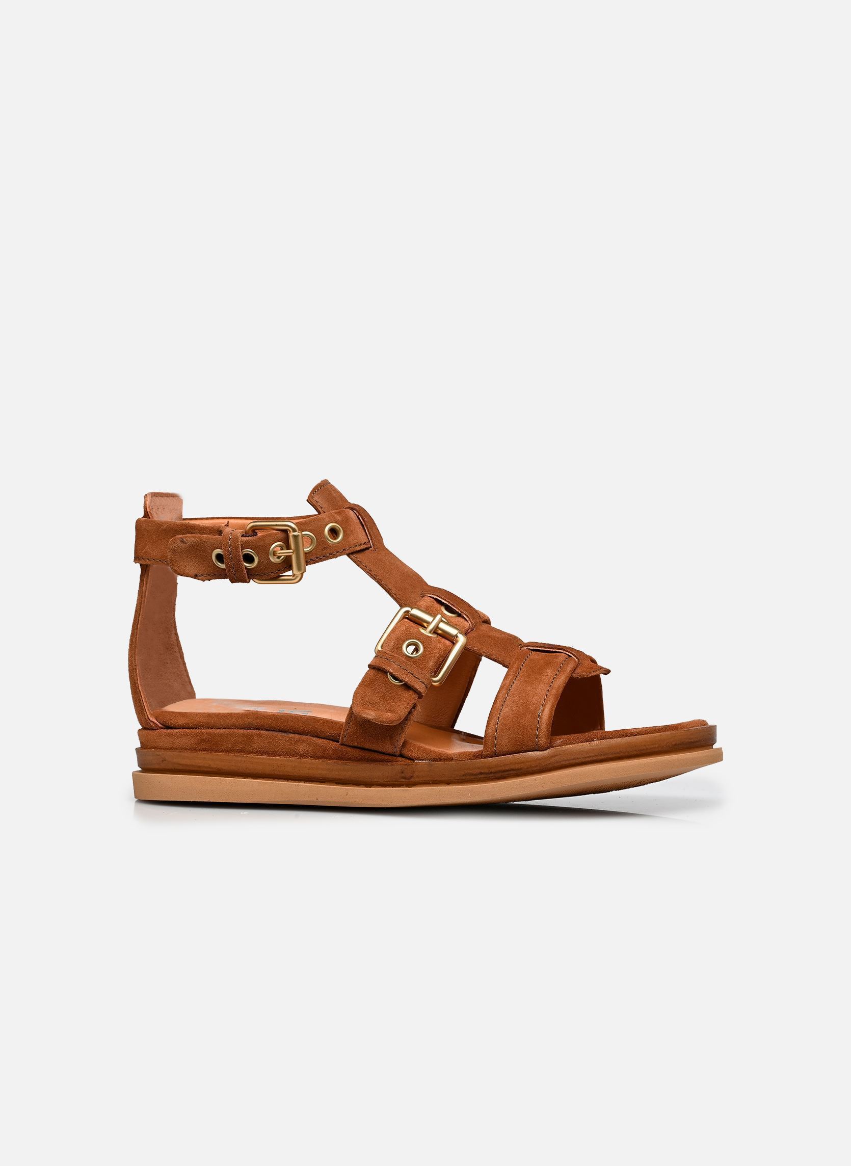 Sandales compensées et plateformes N14006 femme marron Mjus Sandales compensées et plateformes N14006 femme marron Tabacco