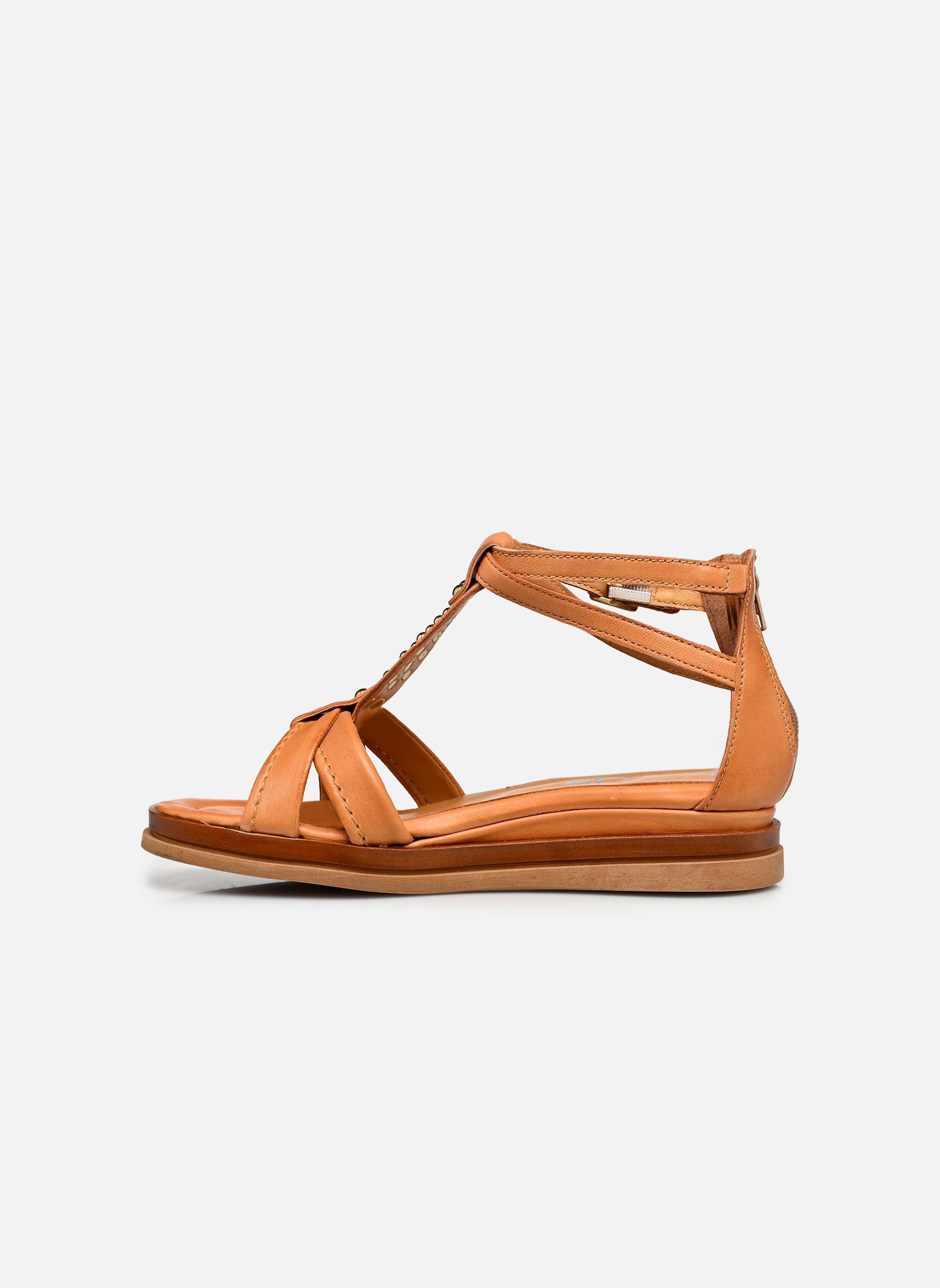 Sandales compensées et plateformes N14005 femme marron Mjus Sandales compensées et plateformes N14005 femme marron Fox
