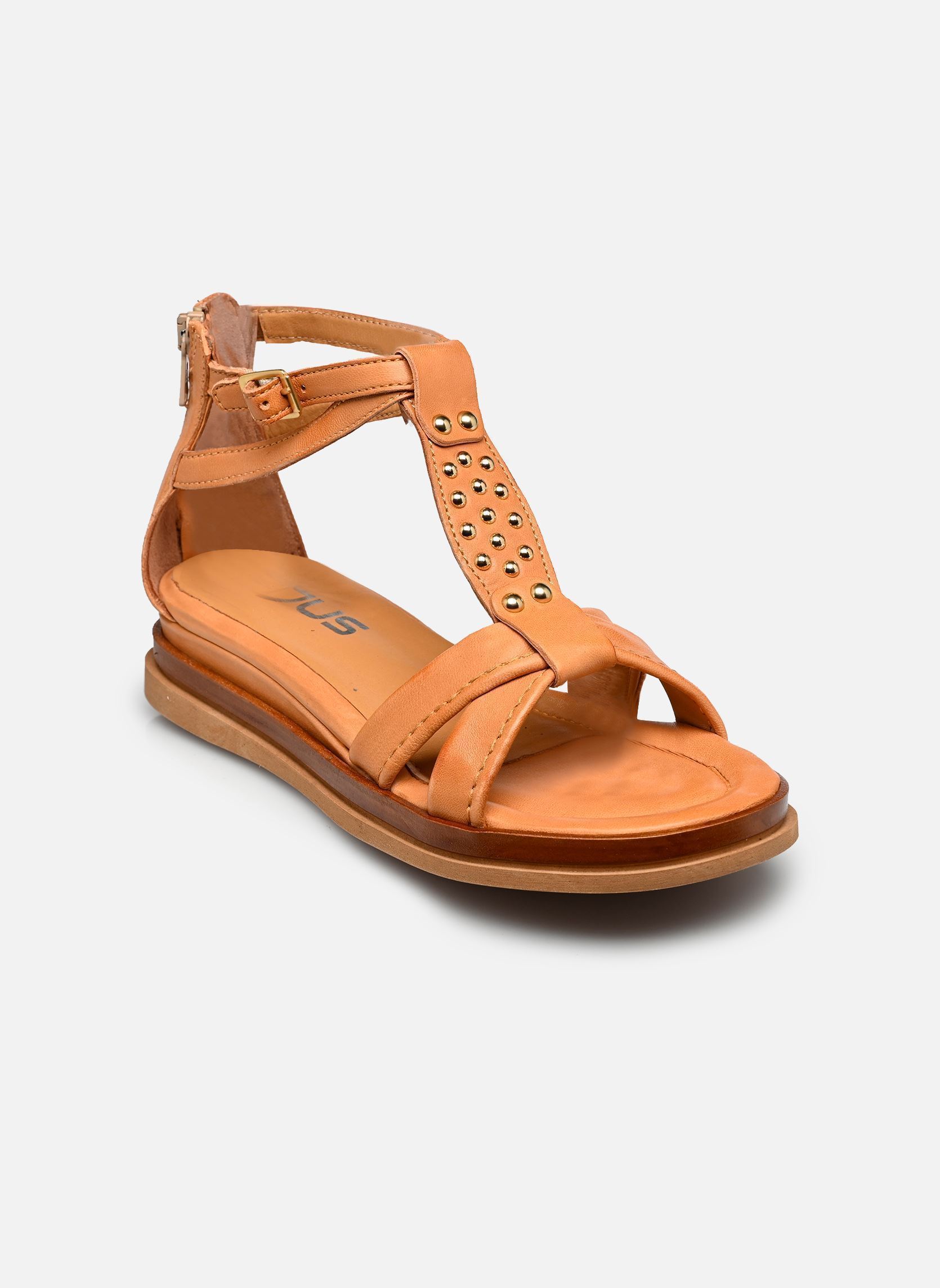 Sandales compensées et plateformes N14005 femme marron Mjus Sandales compensées et plateformes N14005 femme marron Fox
