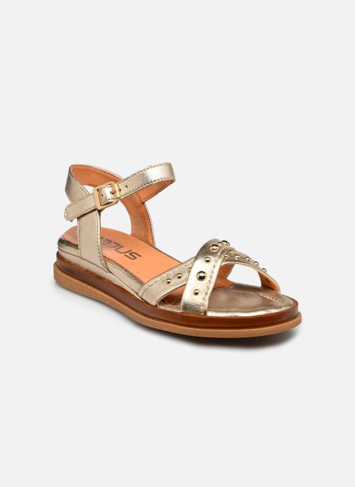 Mjus Sandales compensées et plateformes N14002 femme or et bronze