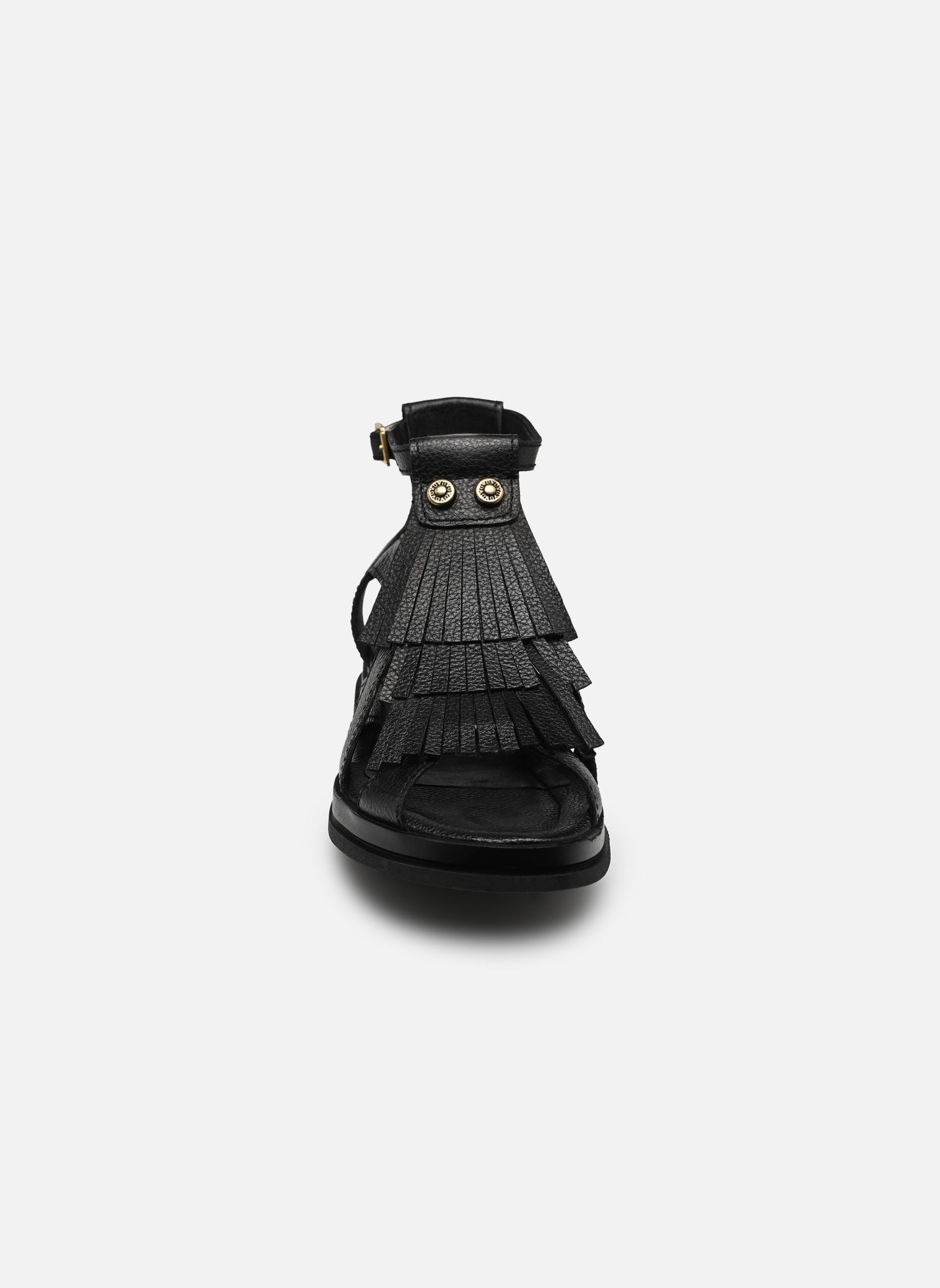 Sandales compensées et plateformes N14007 femme noir Mjus Sandales compensées et plateformes N14007 femme noir Nero