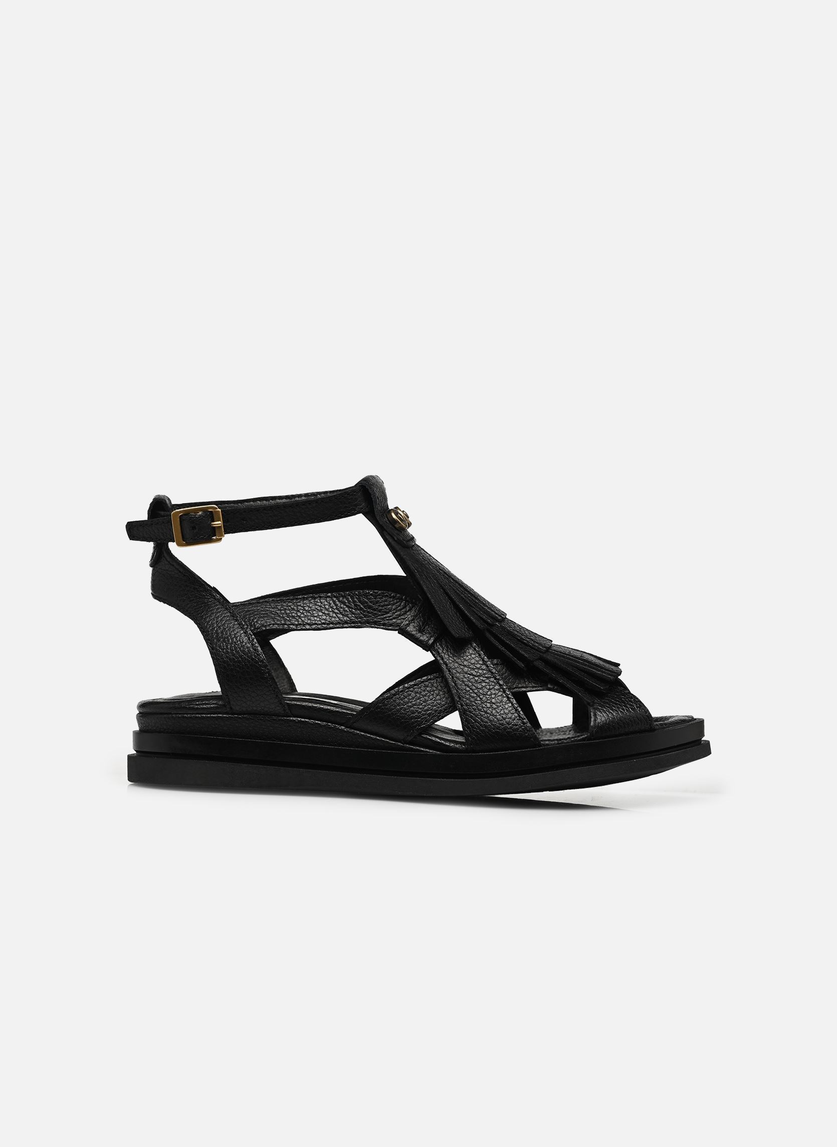 Sandales compensées et plateformes N14007 femme noir Mjus Sandales compensées et plateformes N14007 femme noir Nero