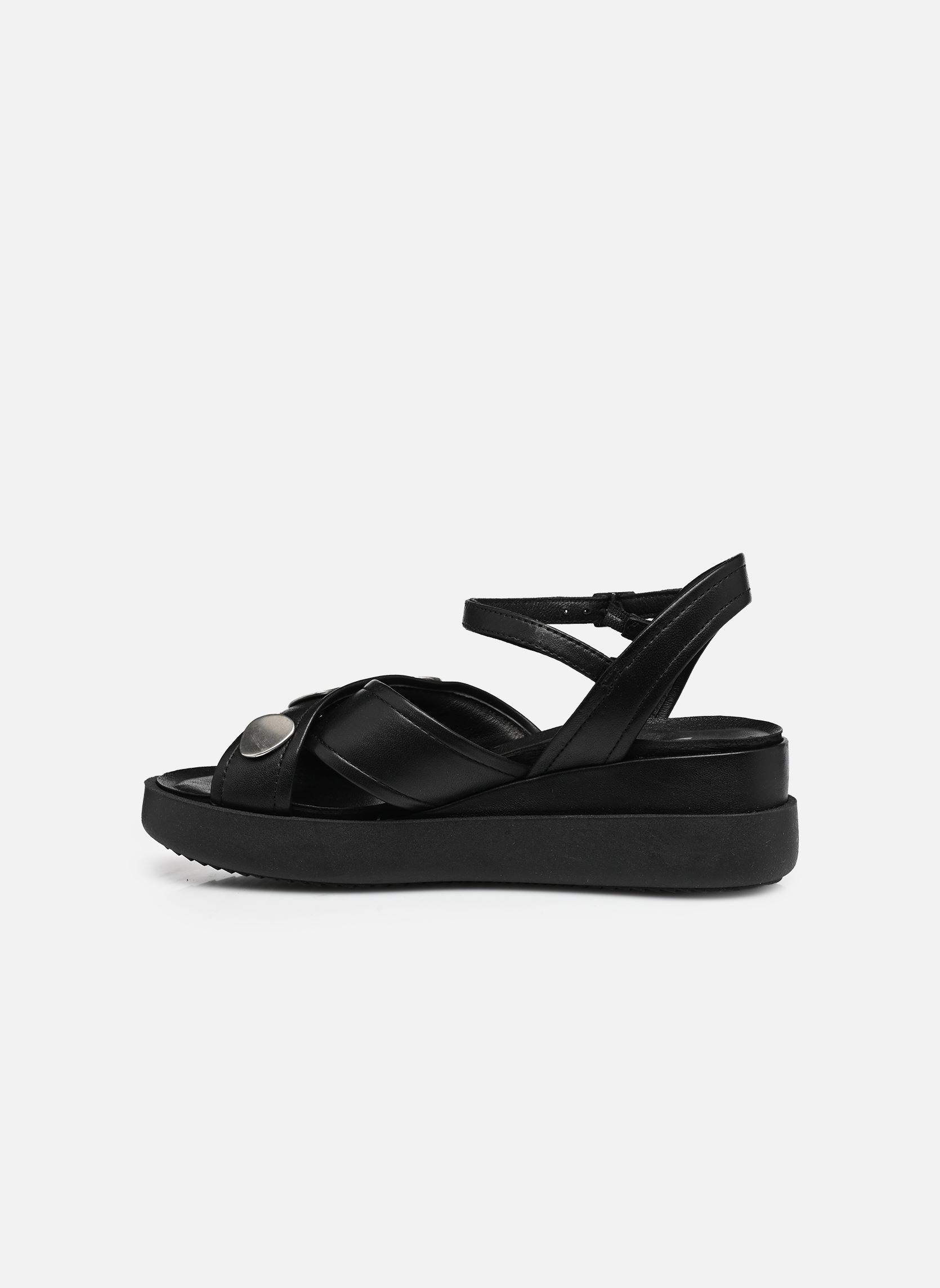 Keil- und Plateausandalen N16009 damen schwarz Mjus Keil- und Plateausandalen N16009 damen schwarz Nero