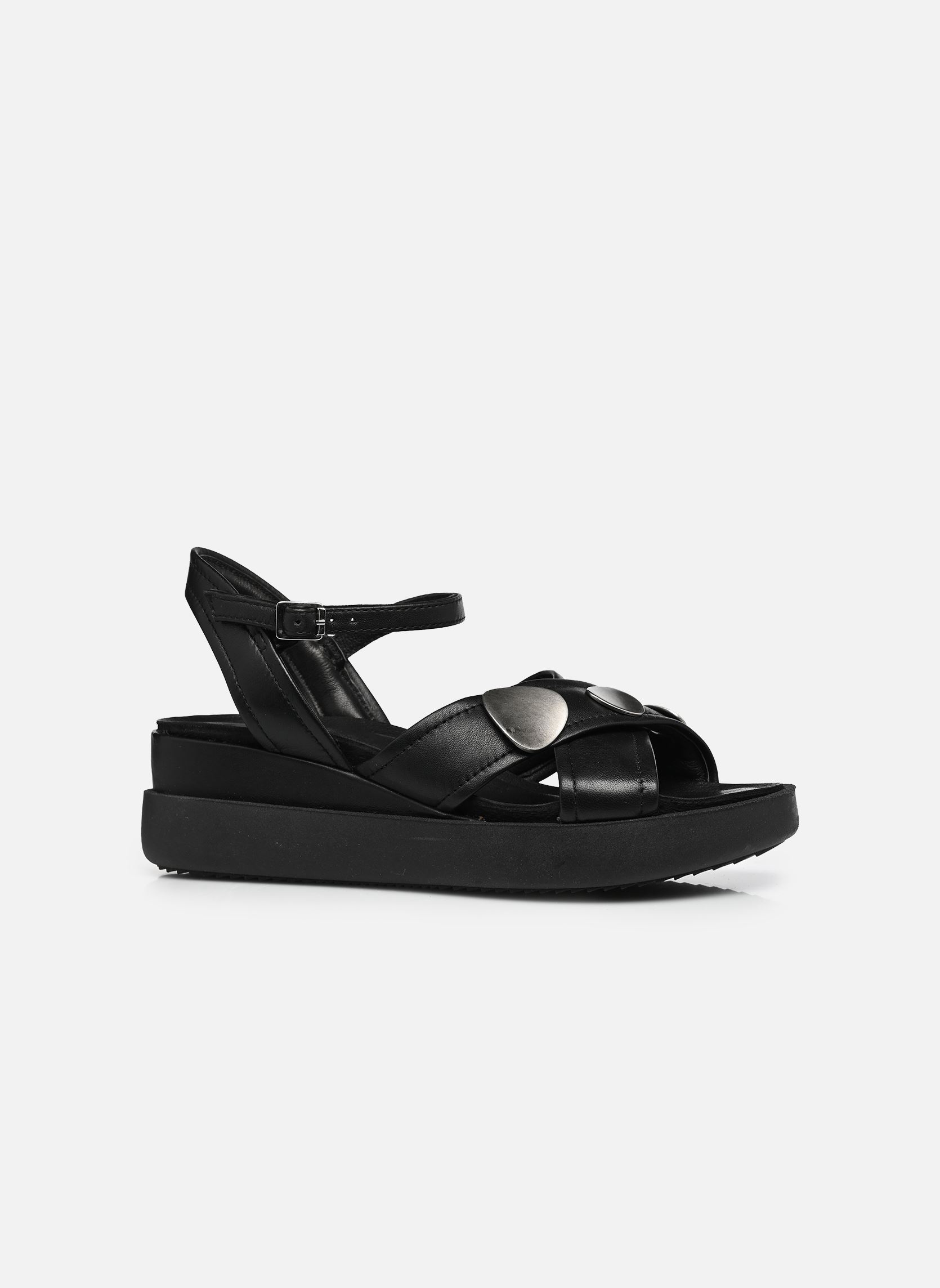 Keil- und Plateausandalen N16009 damen schwarz Mjus Keil- und Plateausandalen N16009 damen schwarz Nero
