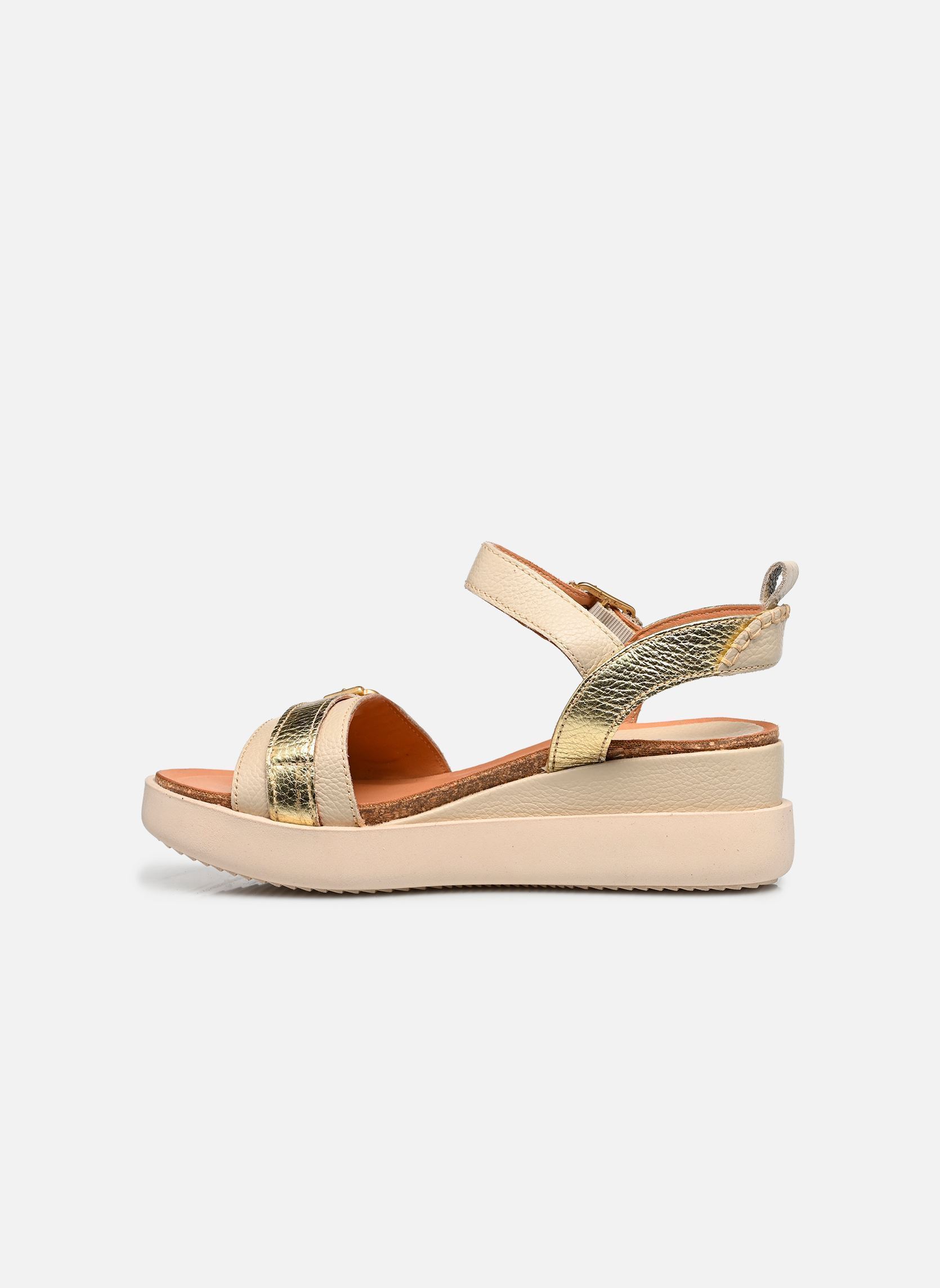 Keil- und Plateausandalen N16006 damen gold und bronze Mjus Keil- und Plateausandalen N16006 damen gold und bronze CORDA+CHAMPAGNE