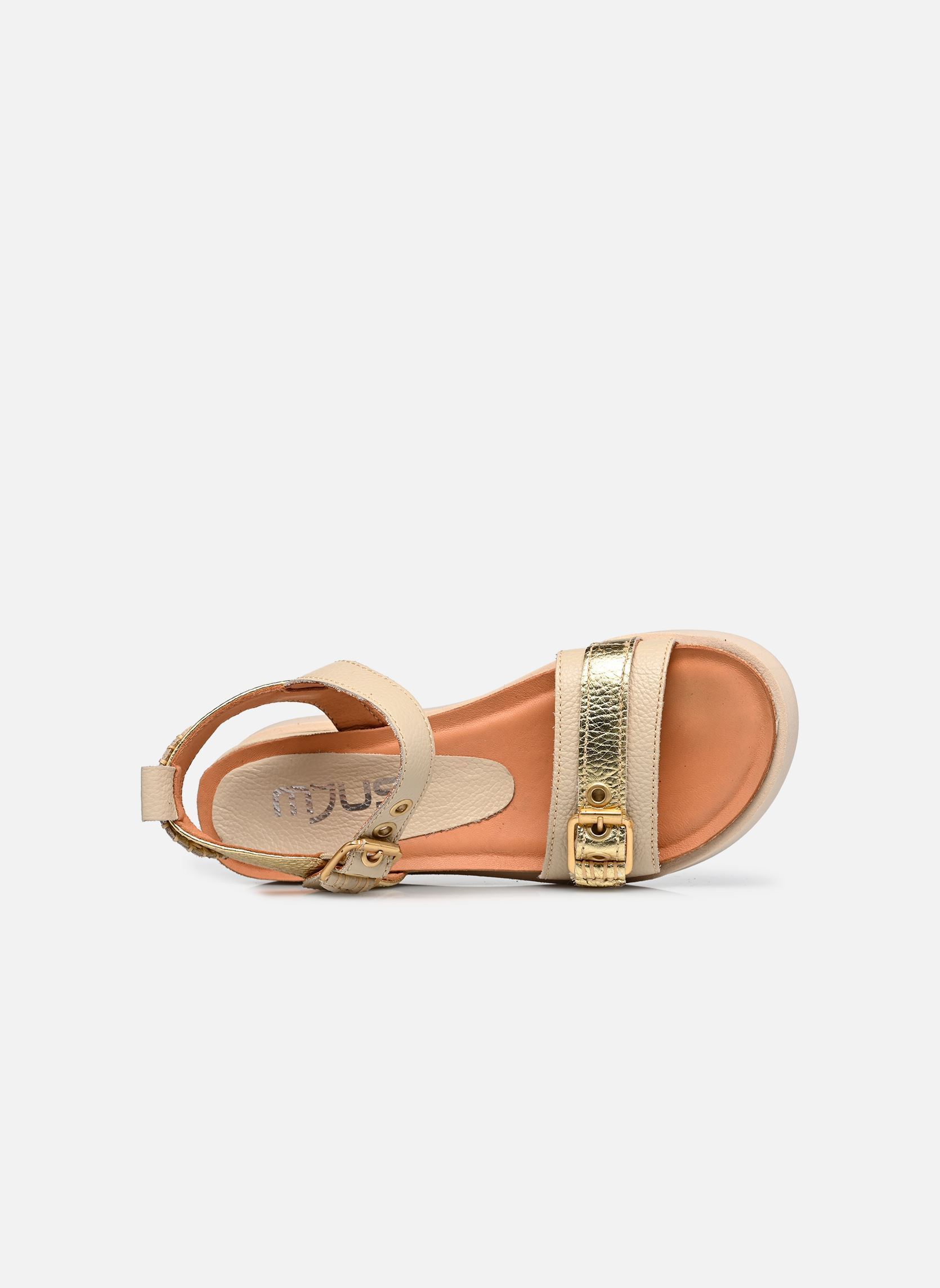 Keil- und Plateausandalen N16006 damen gold und bronze Mjus Keil- und Plateausandalen N16006 damen gold und bronze CORDA+CHAMPAGNE