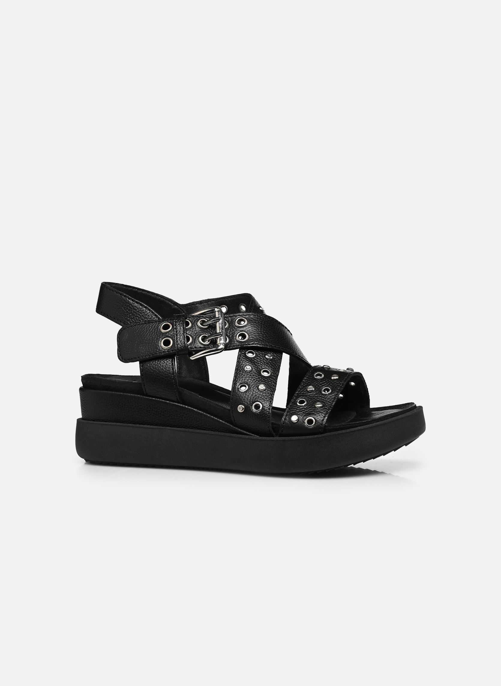 Keil- und Plateausandalen N16002 damen schwarz Mjus Keil- und Plateausandalen N16002 damen schwarz Nero