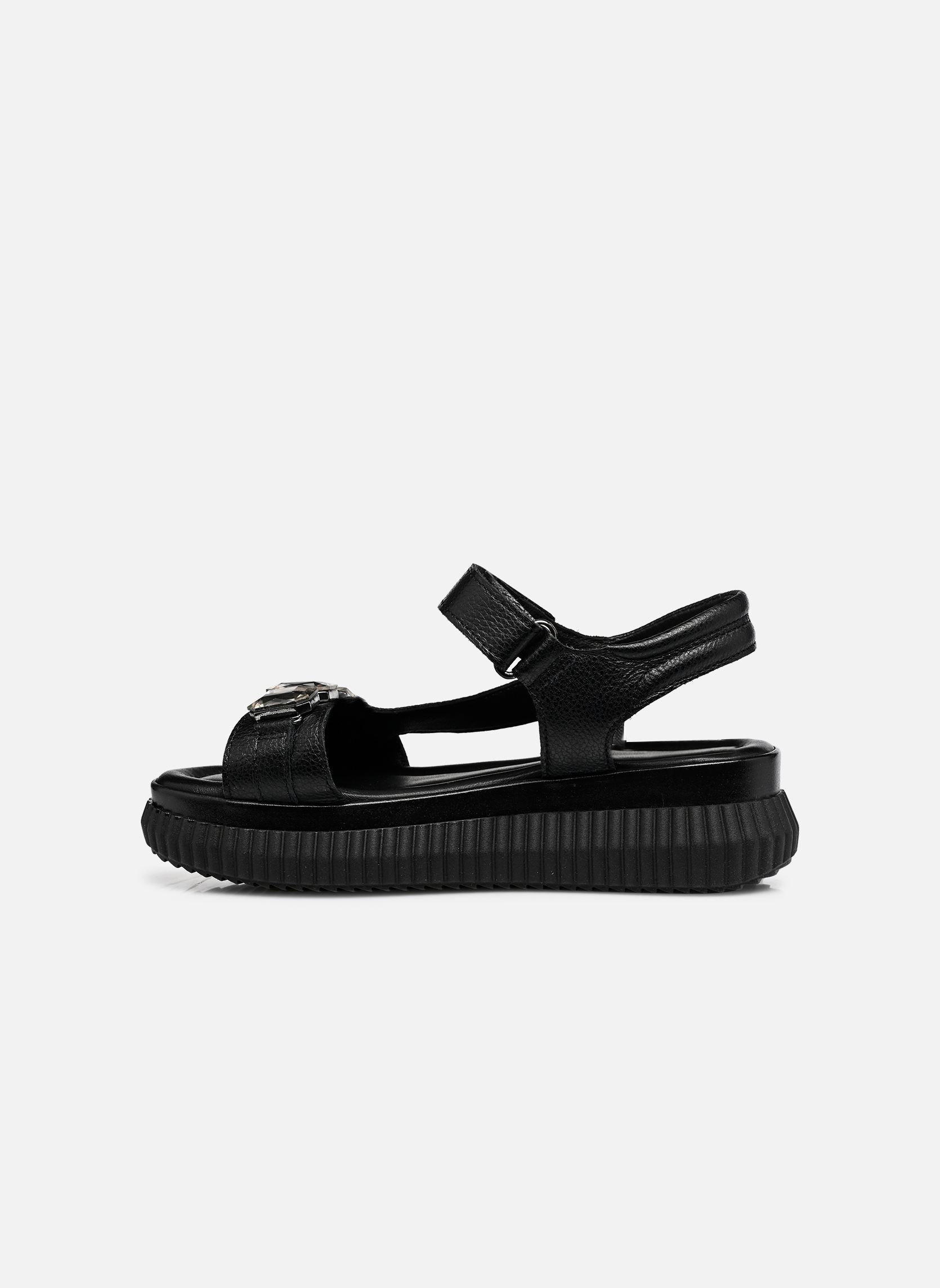 Sandales compensées et plateformes N18001 femme noir Mjus Sandales compensées et plateformes N18001 femme noir Nero