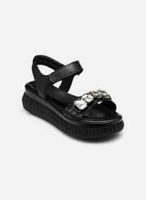 Sandales compensées et plateformes N18001 femme noir Mjus Sandales compensées et plateformes N18001 femme noir Nero