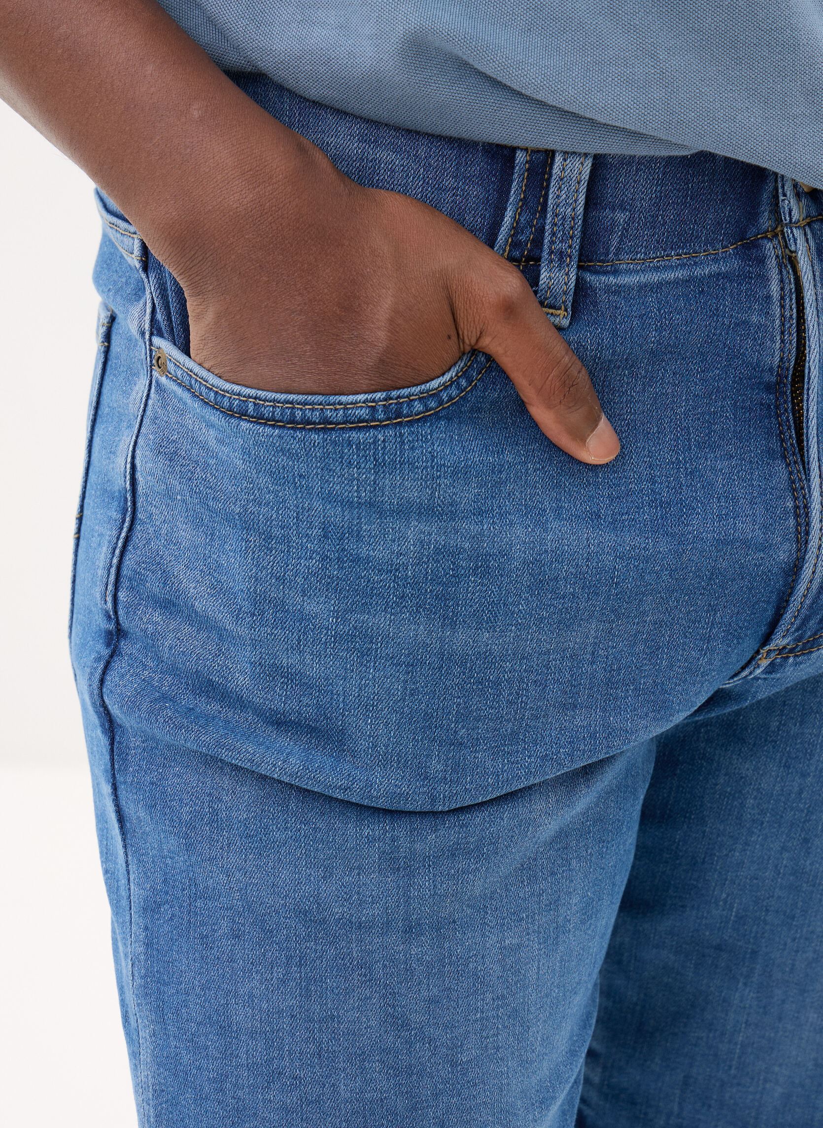 Jeansshorts Xm 5 Pocket Short herren blau Lee Jeansshorts Xm 5 Pocket Short herren blau BELIEVE BLUE