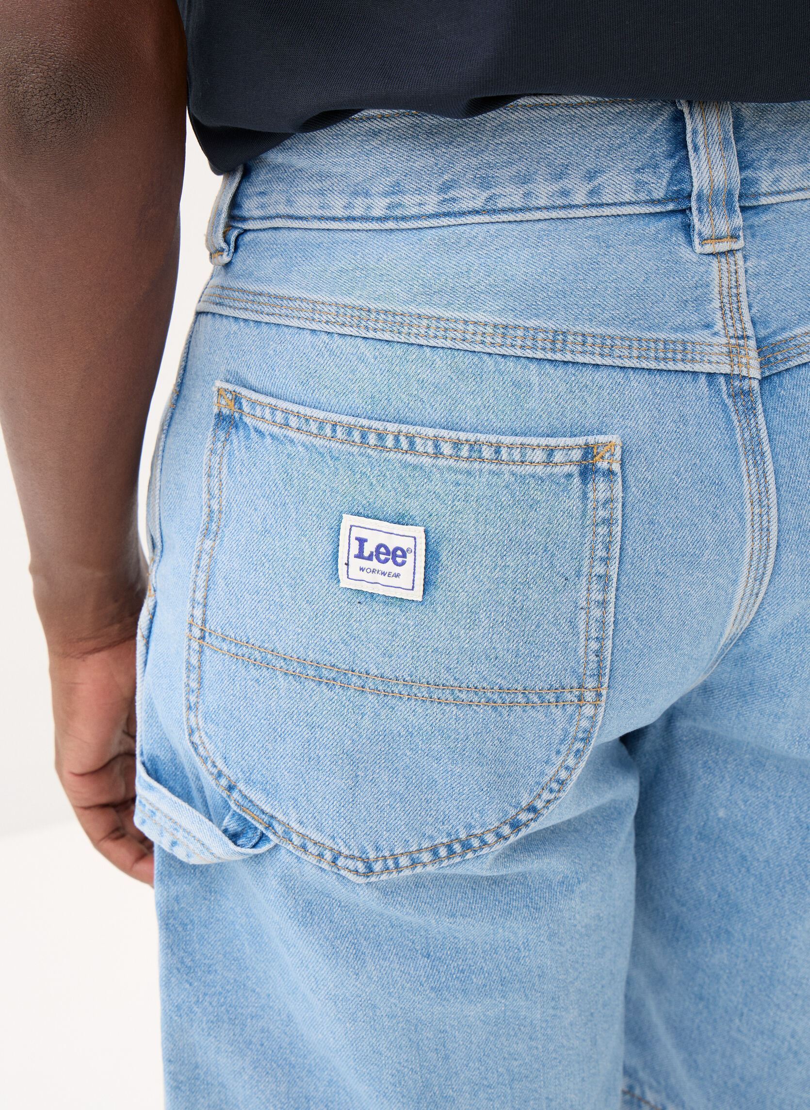 Jeansshorts Carpenter Short herren blau Lee Jeansshorts Carpenter Short herren blau JUST ME