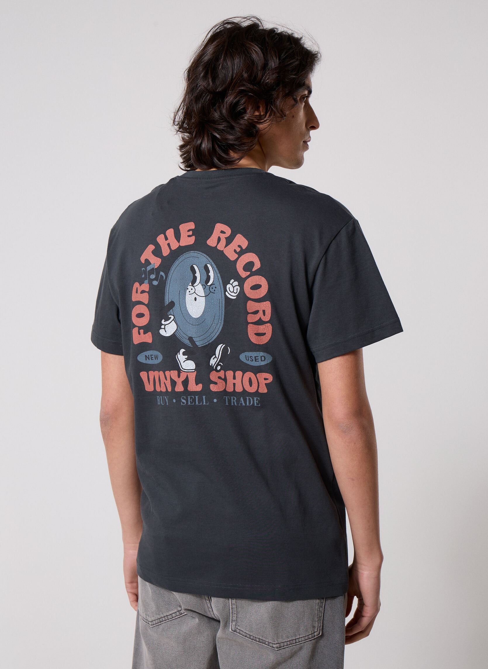 Kurzarm-T-Shirts Lee Vinyl Tee herren schwarz Lee Kurzarm-T-Shirts Lee Vinyl Tee herren schwarz WASHED BLACK