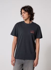 Kurzarm-T-Shirts Lee Vinyl Tee herren schwarz