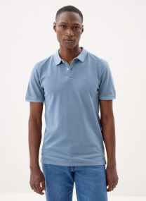Kurzarm-Poloshirts Garment Dye Polo herren grün
