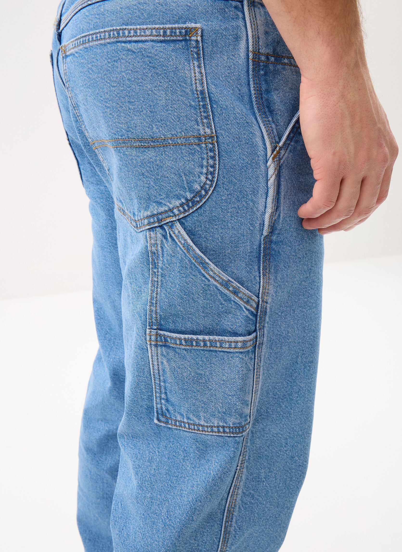 Jeans droit Workwear Carpenter homme bleu Lee Jeans droit Workwear Carpenter homme bleu KENNY