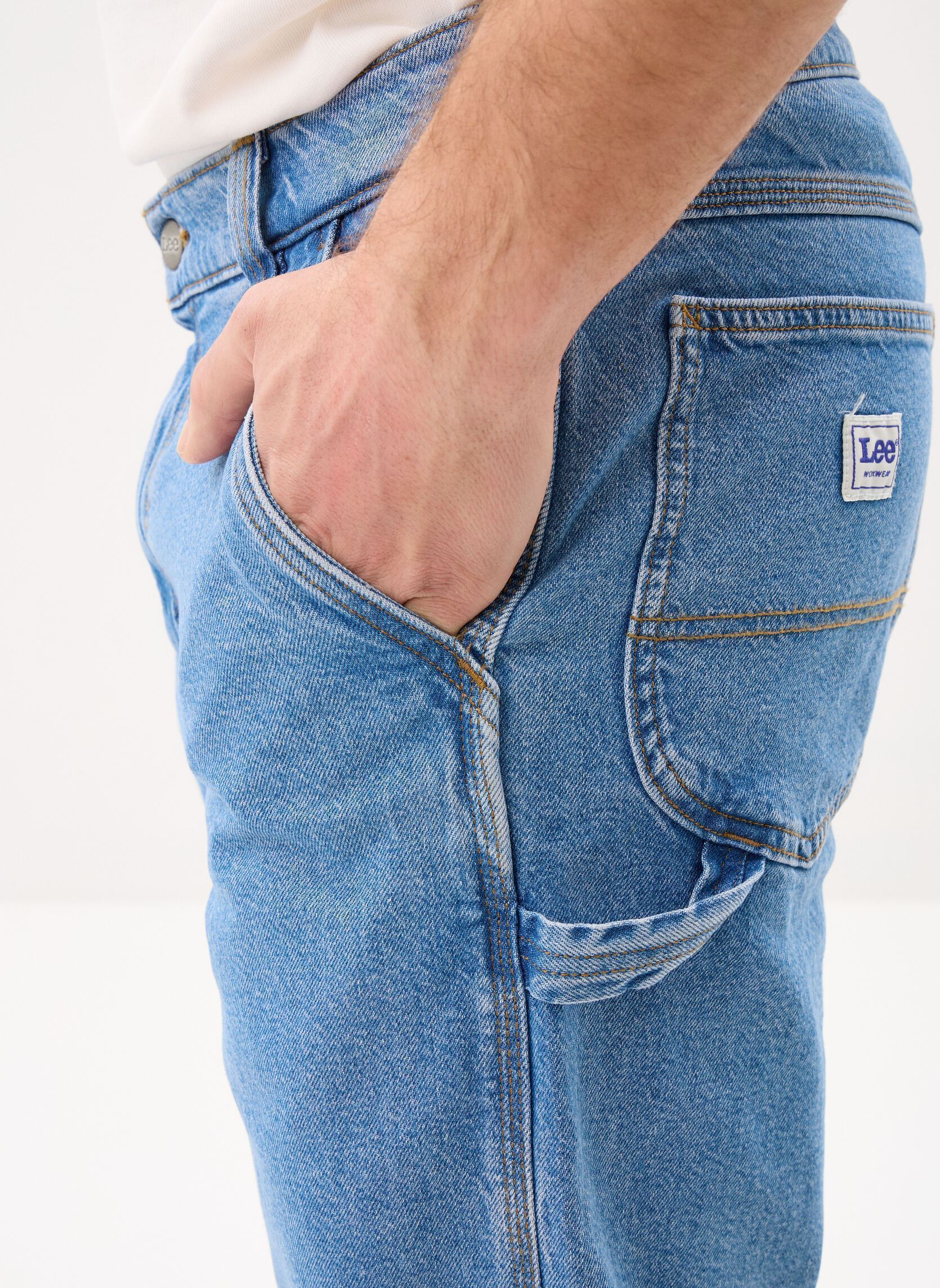 Jeans droit Workwear Carpenter homme bleu Lee Jeans droit Workwear Carpenter homme bleu KENNY