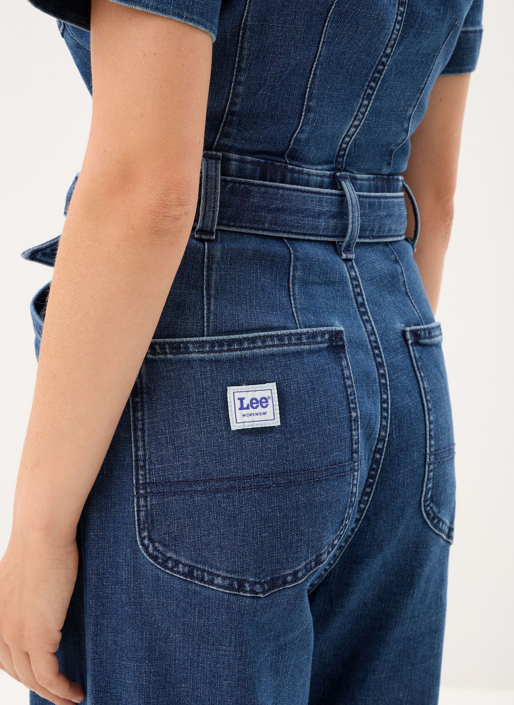 Jumpsuits / Overalls Ss Boilersuit damen blau Lee Jumpsuits / Overalls Ss Boilersuit damen blau RAPID CURRENTS