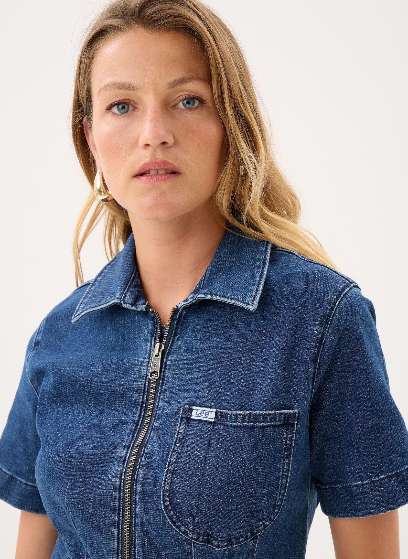 Jumpsuits / Overalls Ss Boilersuit damen blau Lee Jumpsuits / Overalls Ss Boilersuit damen blau RAPID CURRENTS
