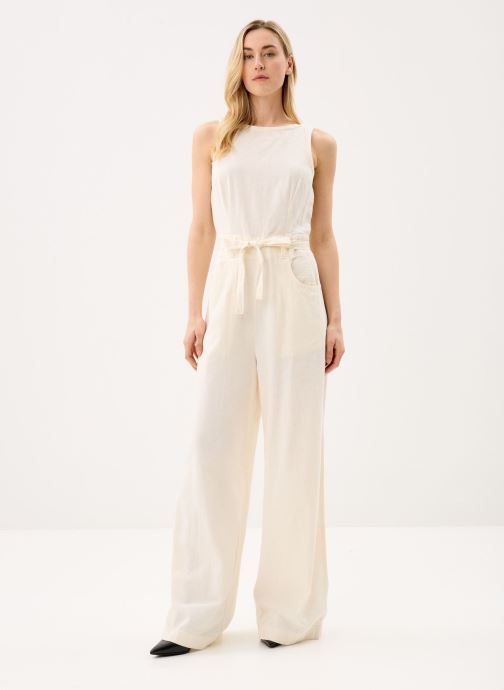 Lee Combinaisons pantalon Boatneck Jumpsuit femme beige