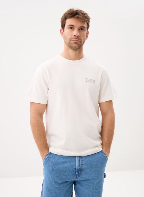 Lee T-shirts met korte mouwen Ww Work For It Tee heren beige