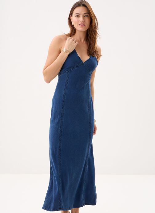 Lee Jurken Slip Dress dames blauw