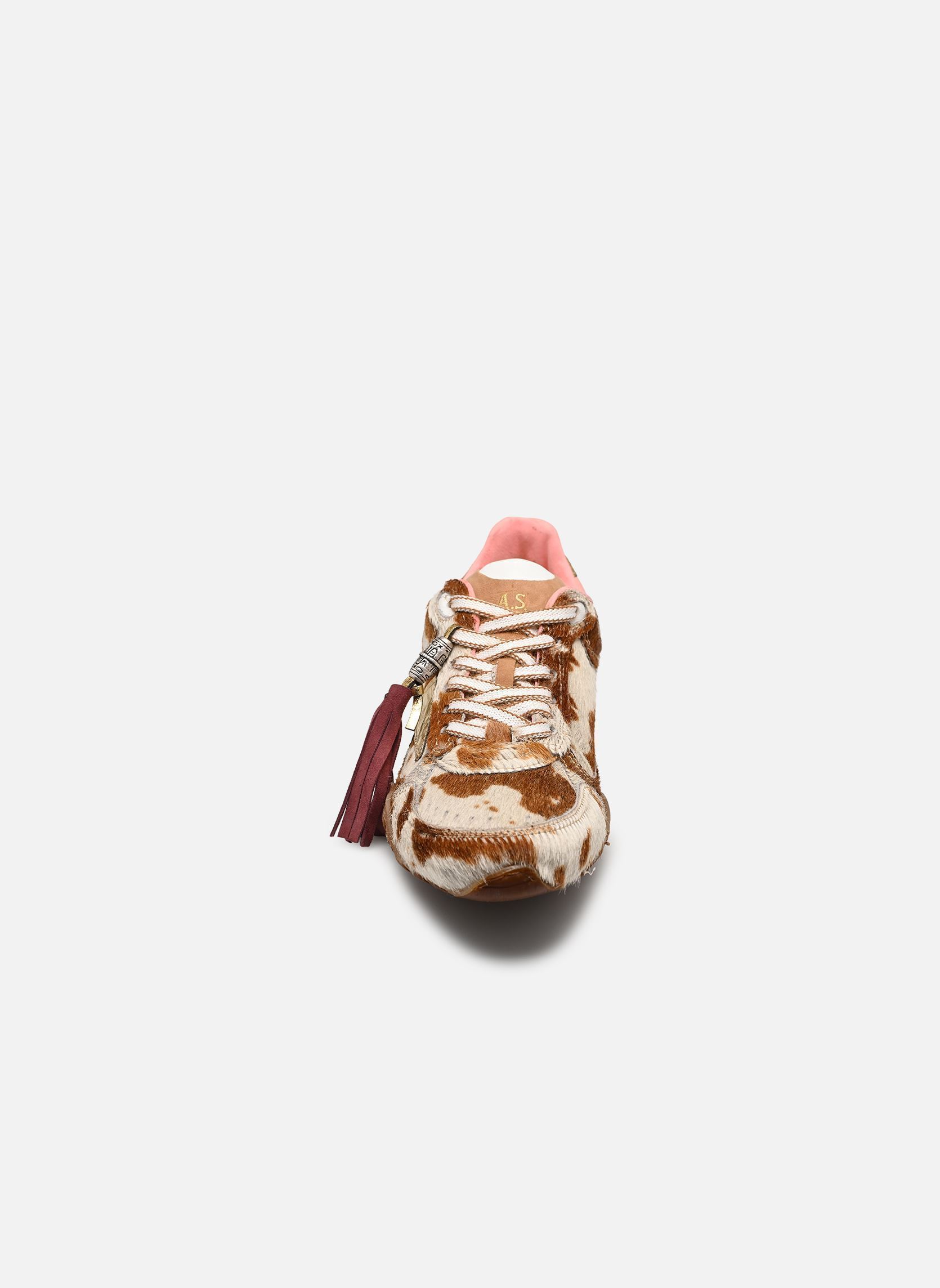 Baskets C20107 femme marron AS98 Baskets C20107 femme marron BEIGE+TIGER+SHOCK+BIANCO+OTONE