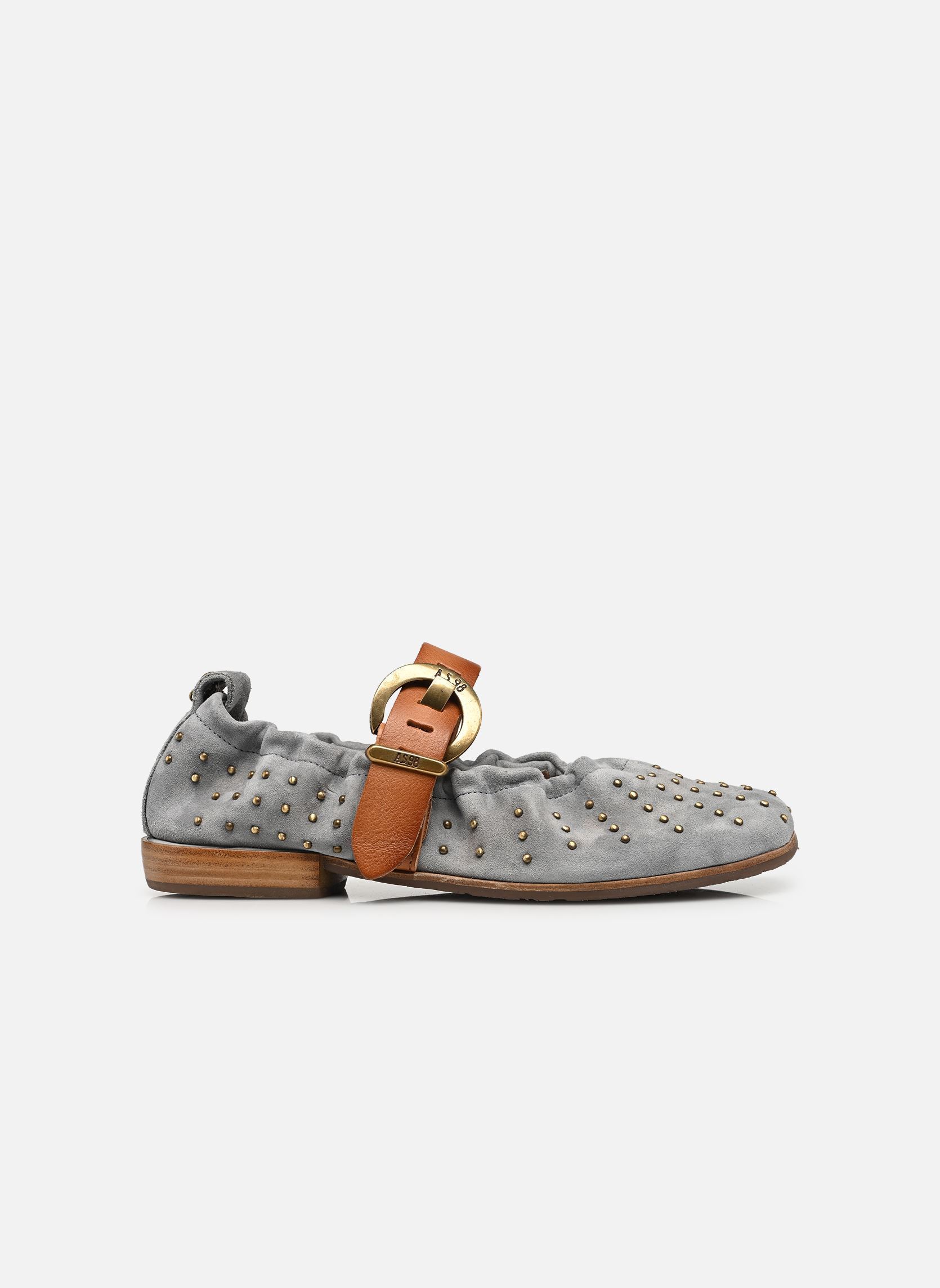 Ballerines classiques C30104 femme gris AS98 Ballerines classiques C30104 femme gris OASI+NATUR