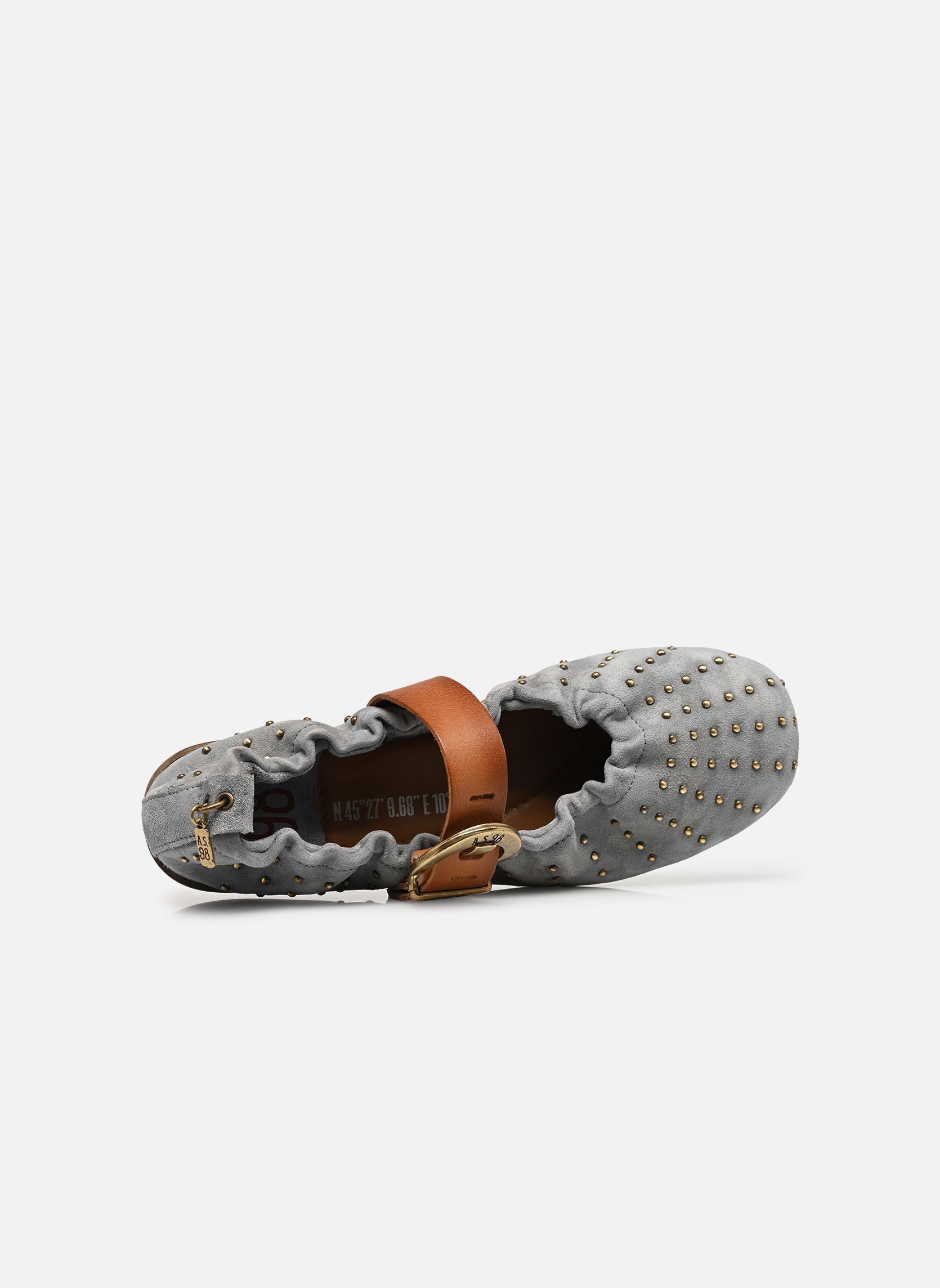 Ballerines classiques C30104 femme gris AS98 Ballerines classiques C30104 femme gris OASI+NATUR