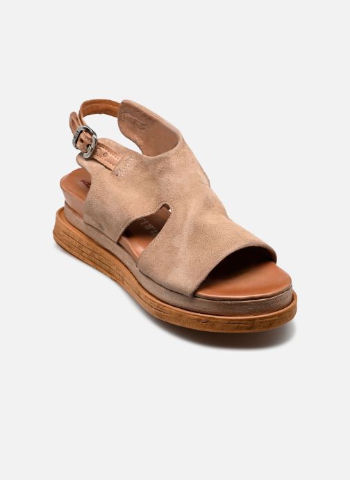 AS98 Keil- und Plateausandalen A15051 damen grau
