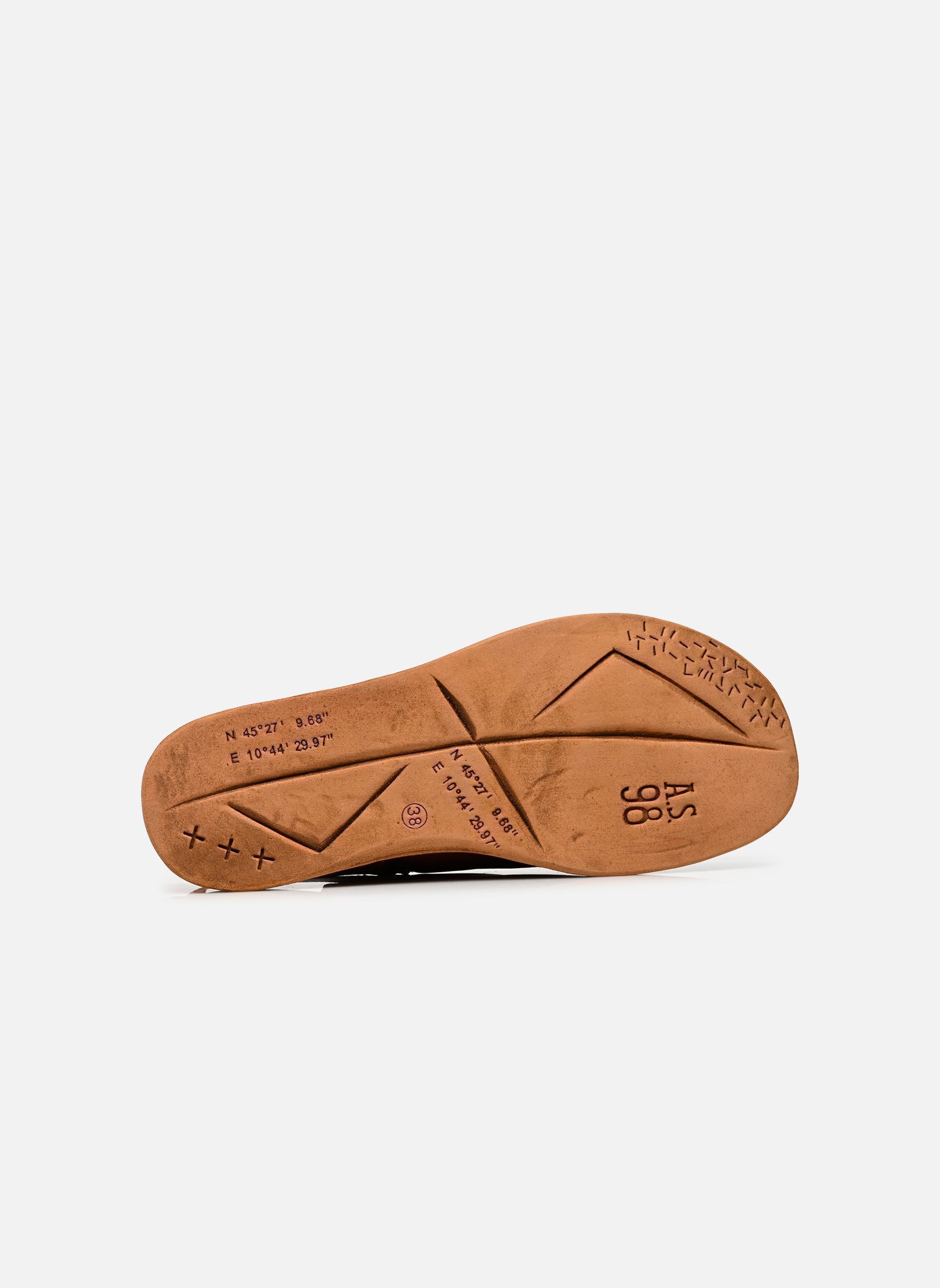 Sandales compensées et plateformes B60003 femme beige AS98 Sandales compensées et plateformes B60003 femme beige TIGER