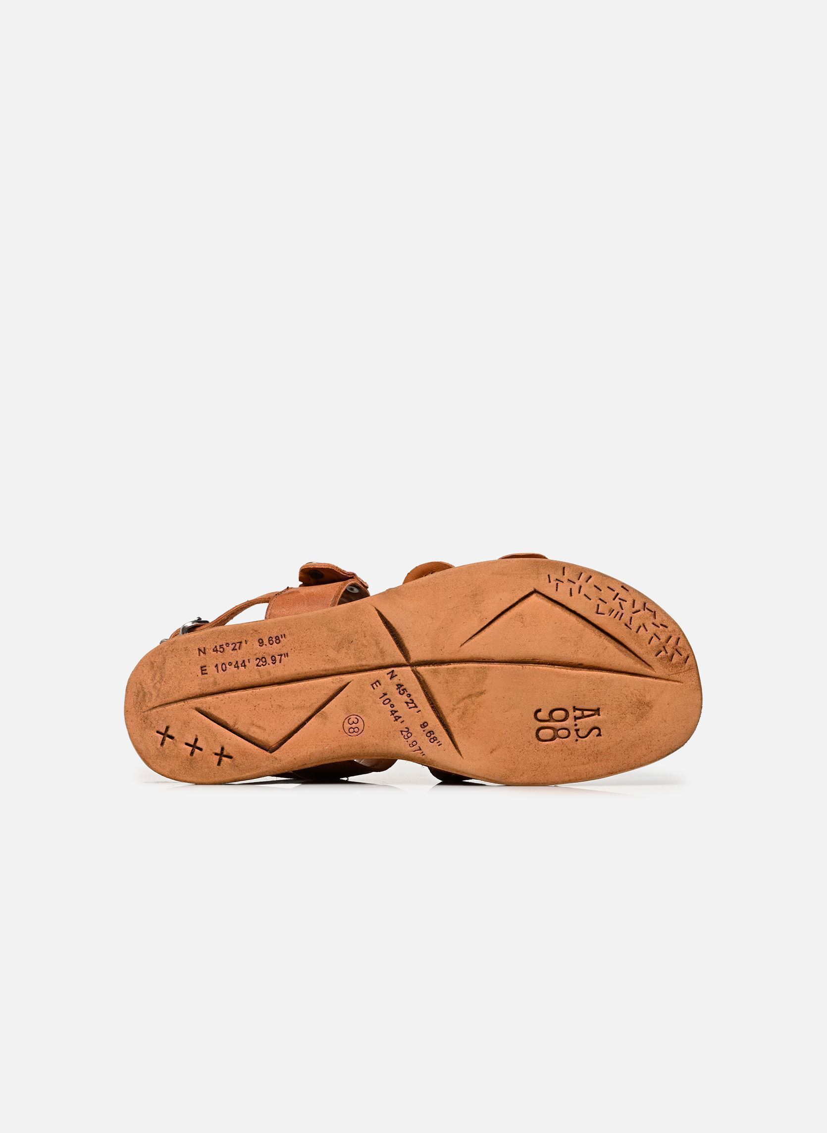 Sandales compensées et plateformes B60020 femme marron AS98 Sandales compensées et plateformes B60020 femme marron TIGER+CAMEL