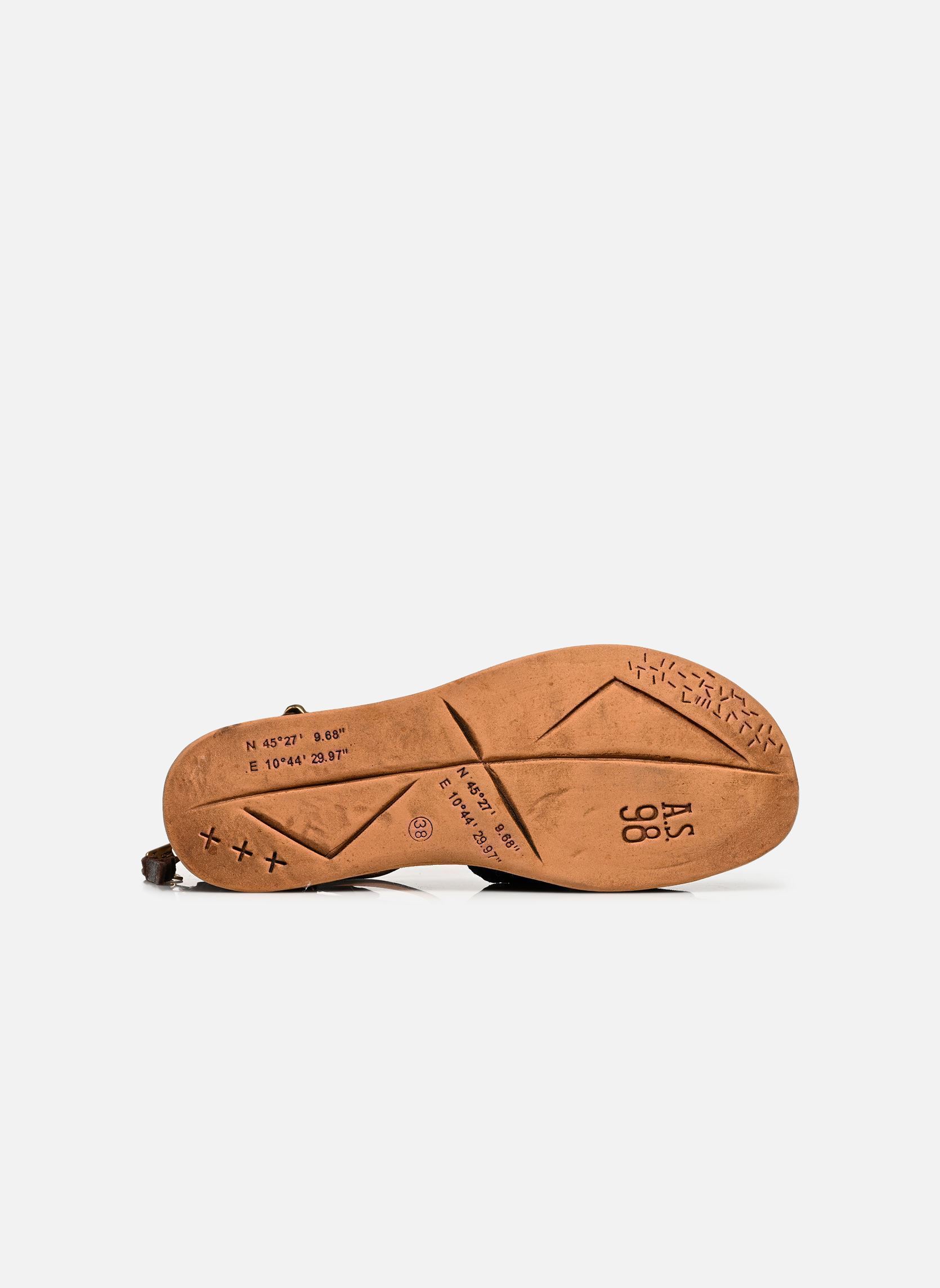 Sandales compensées et plateformes B60022 femme marron AS98 Sandales compensées et plateformes B60022 femme marron EBANO