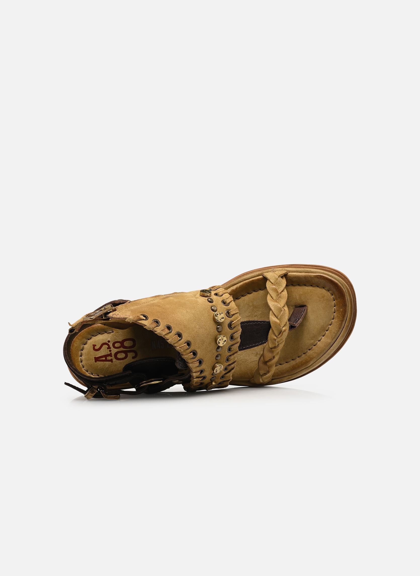 Keil- und Plateausandalen B60025 damen grün AS98 Keil- und Plateausandalen B60025 damen grün CUMINO+EBANO