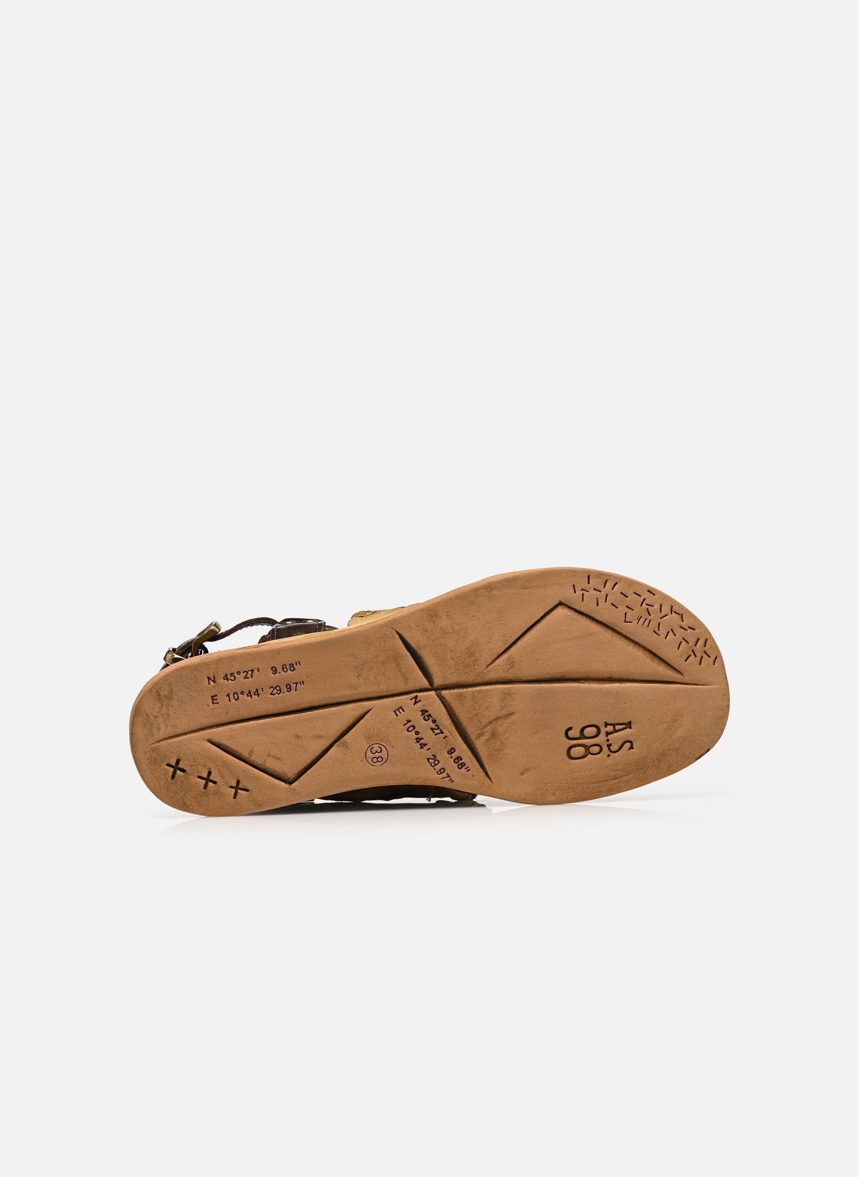 Keil- und Plateausandalen B60025 damen grün AS98 Keil- und Plateausandalen B60025 damen grün CUMINO+EBANO